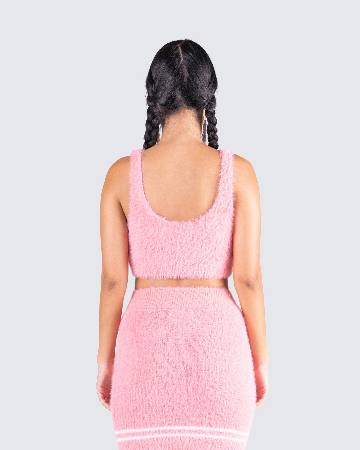 Joss Knit Scoop Neck Cropped Top