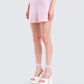Karlissa Pink Foldover Mini Skirt