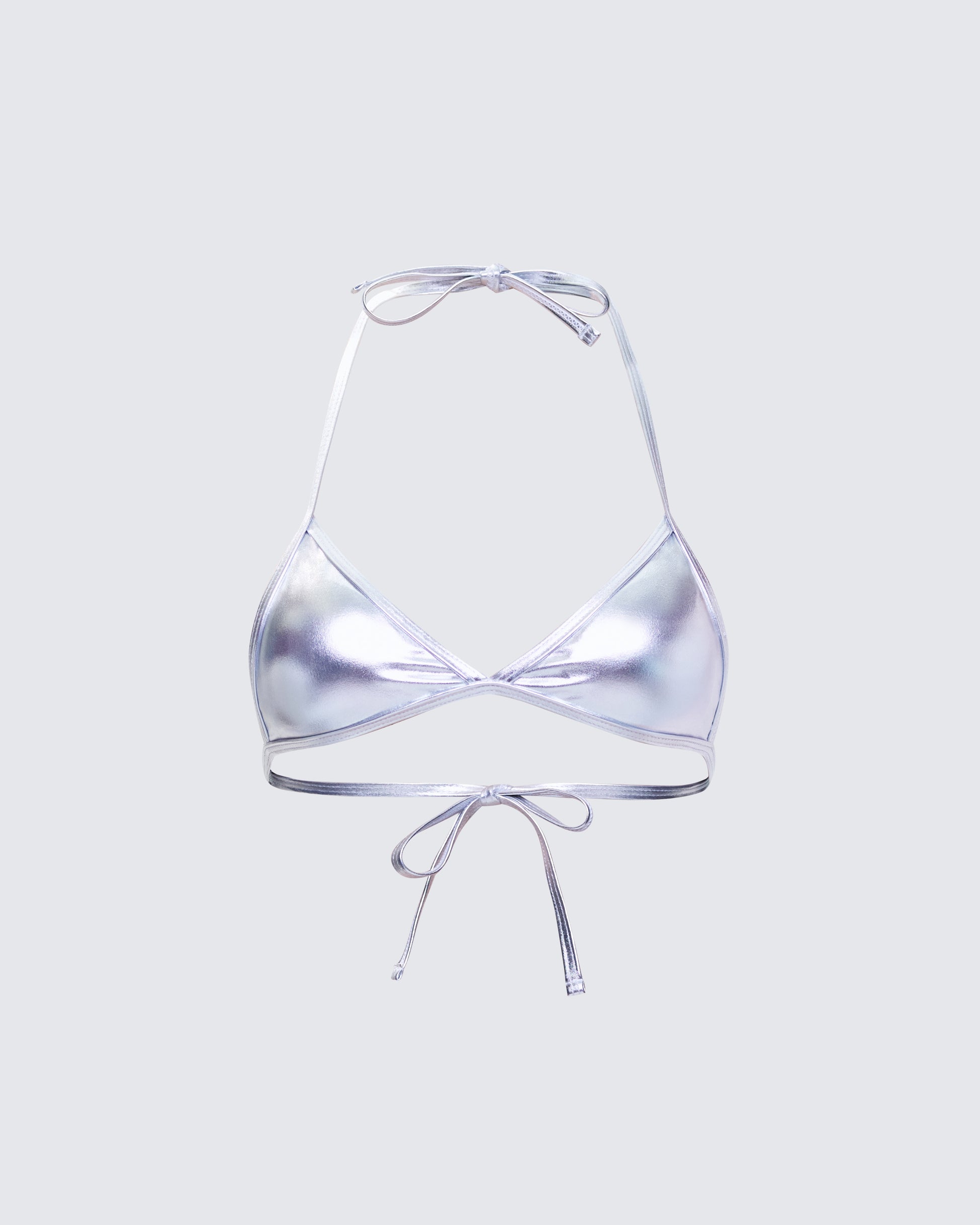 Karri Silver Bikini Top product front