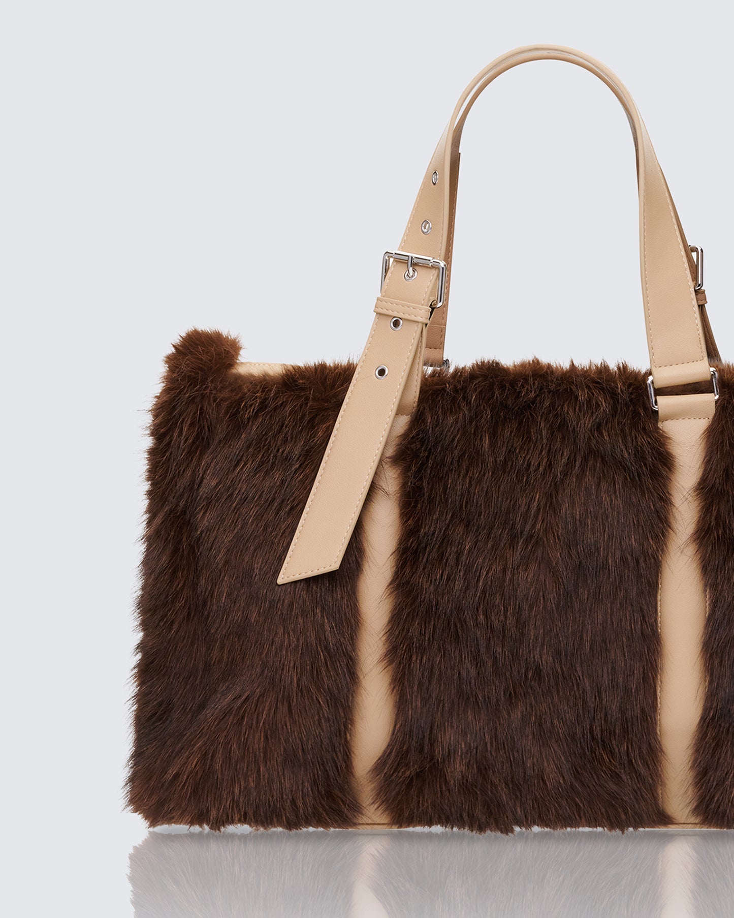 Kimora Brown Y2K Fur Holdall