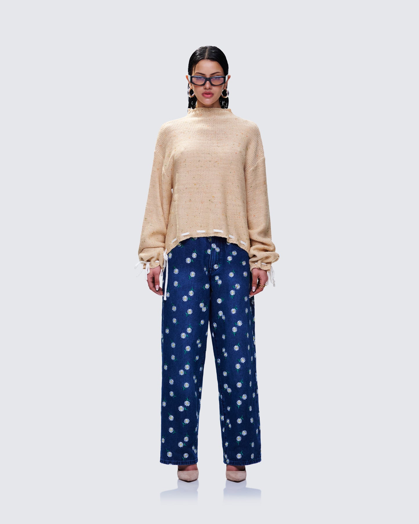 Kincade Knit Set model front