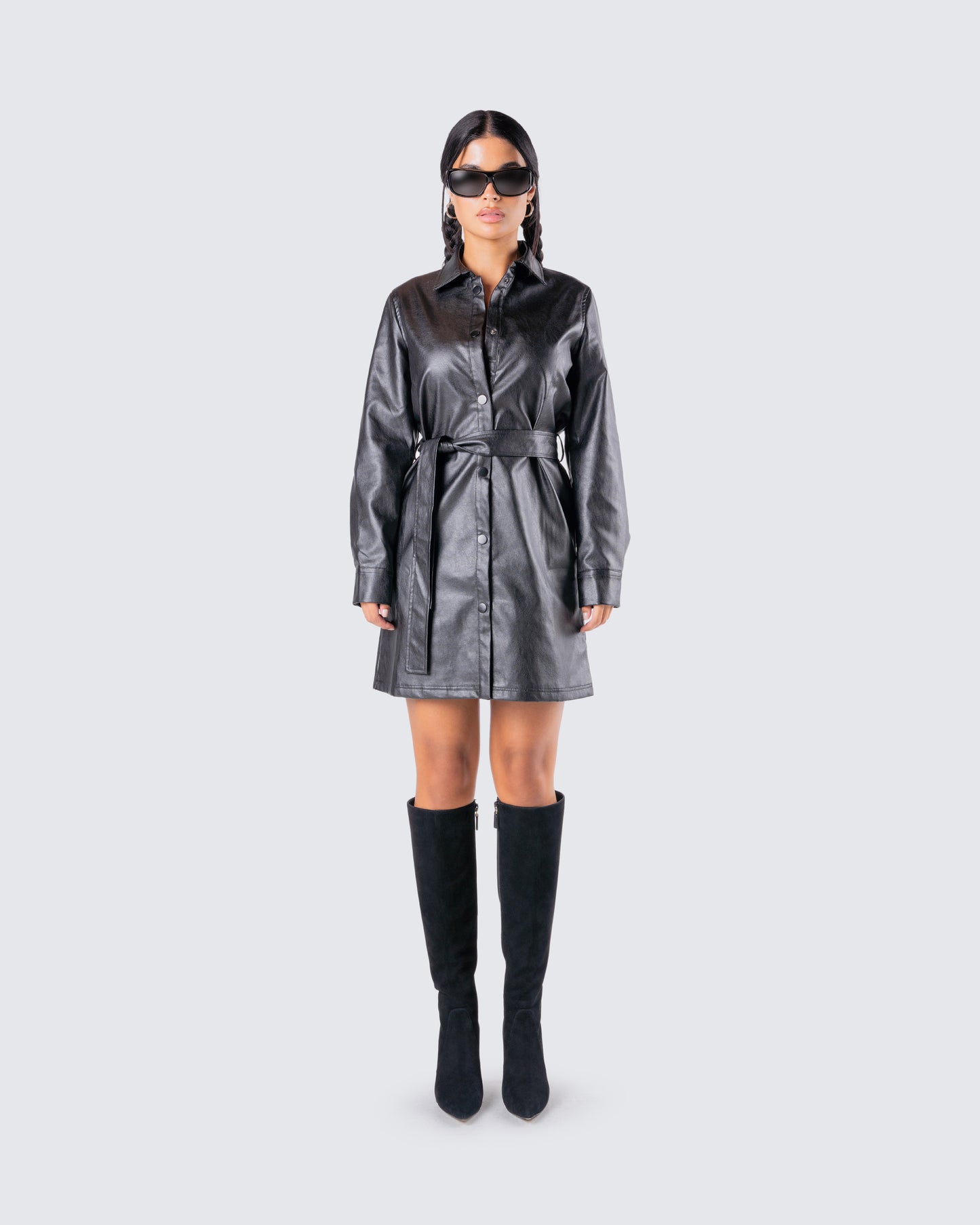 Kylie Vegan Leather Jacket