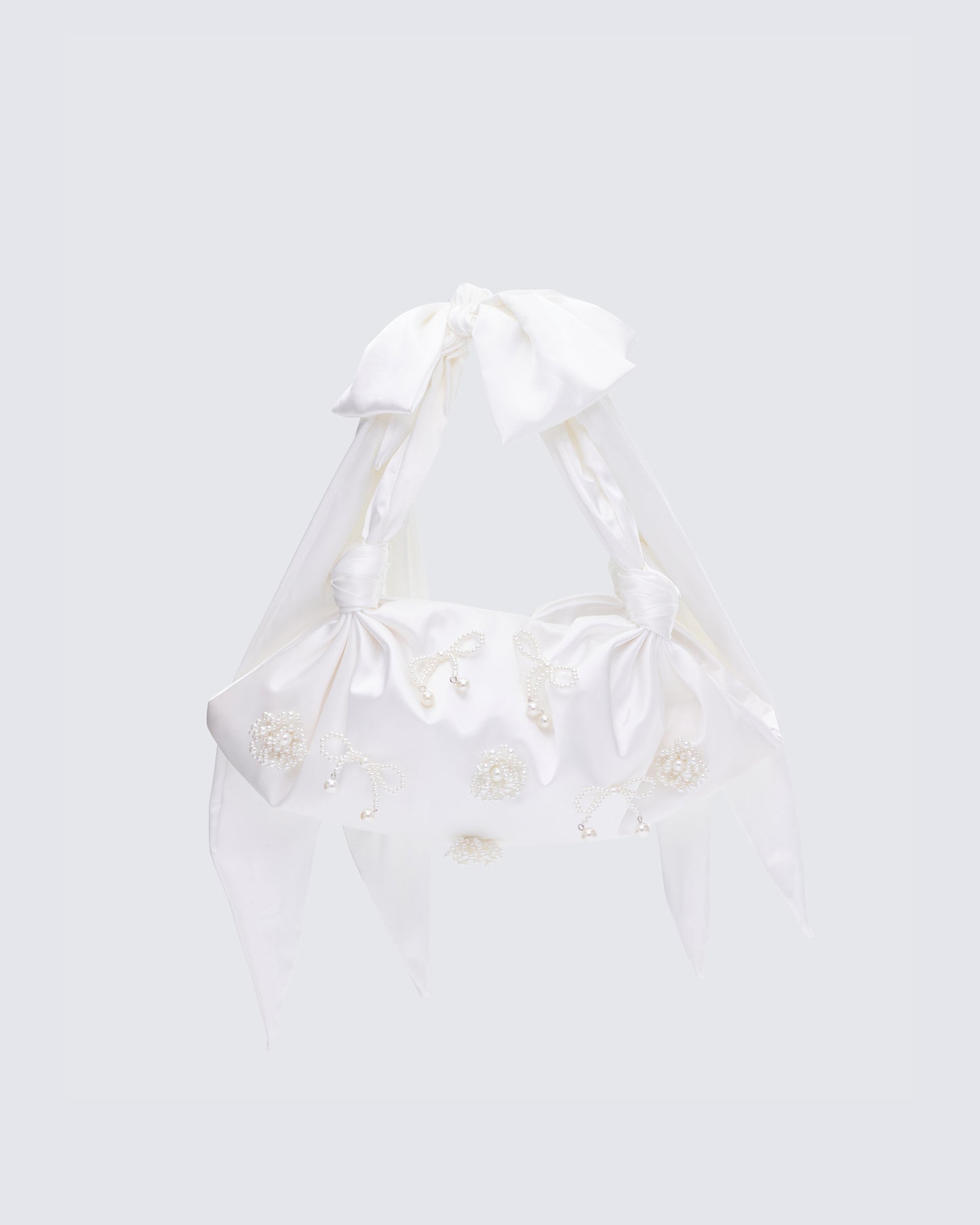 White shoulder bag – FINESSE