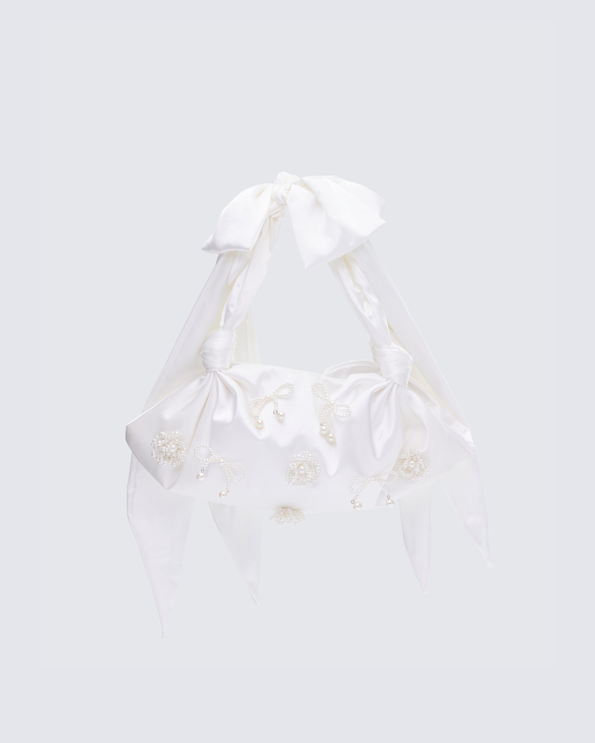White shoulder bag – FINESSE