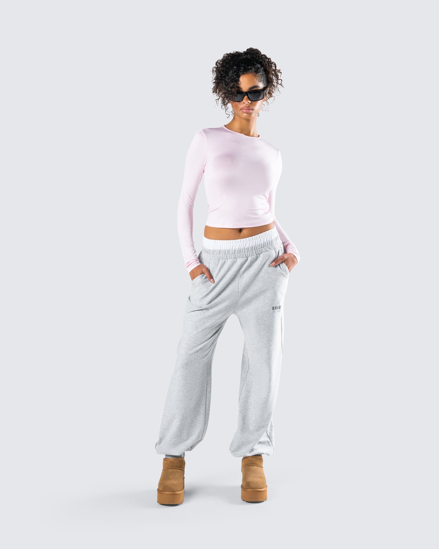 Lila Grey Sweatpant