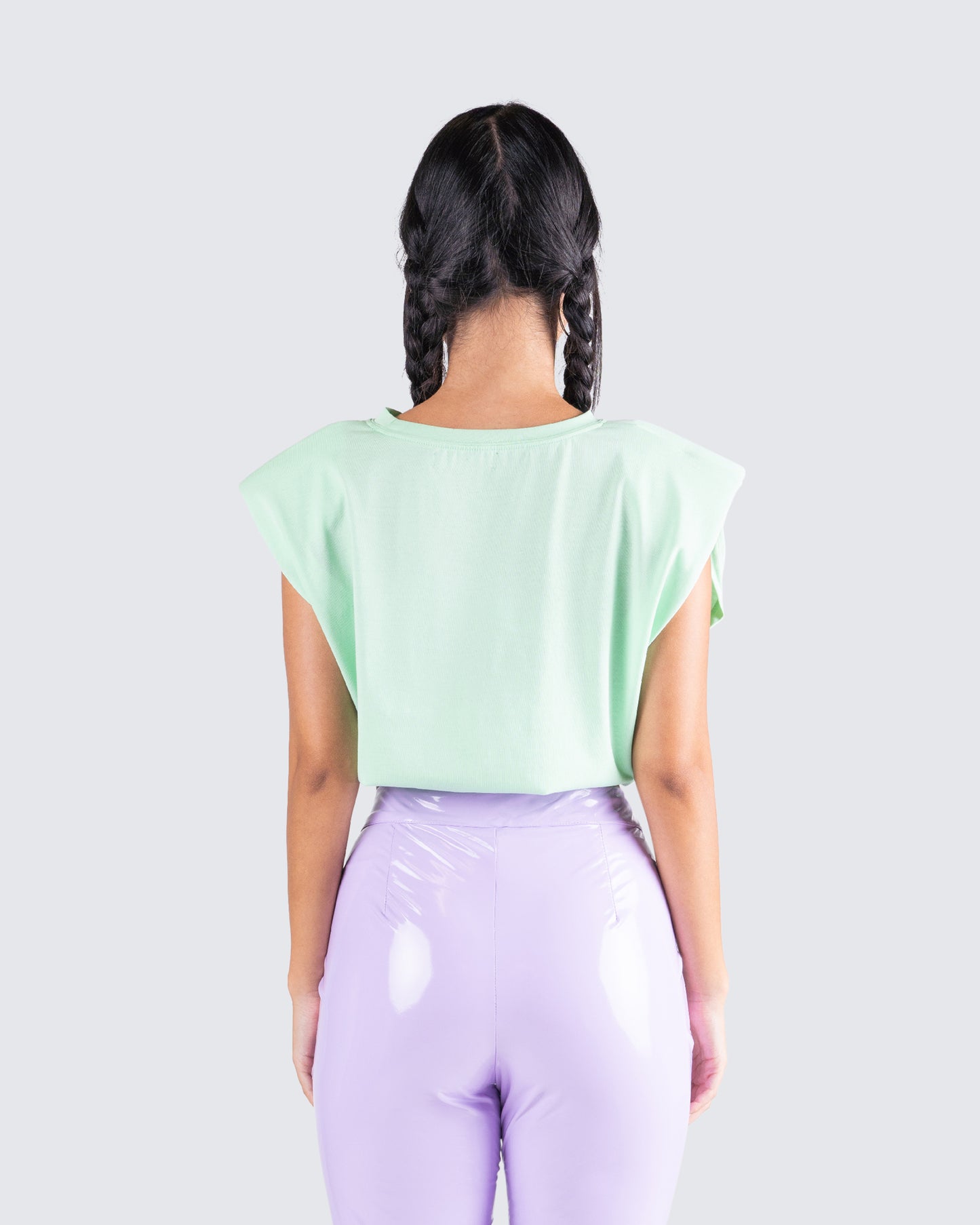 Lily Shoulder Pad Top