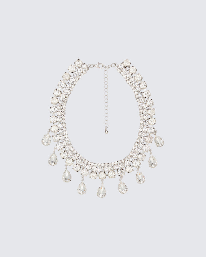 Silver choker – FINESSE