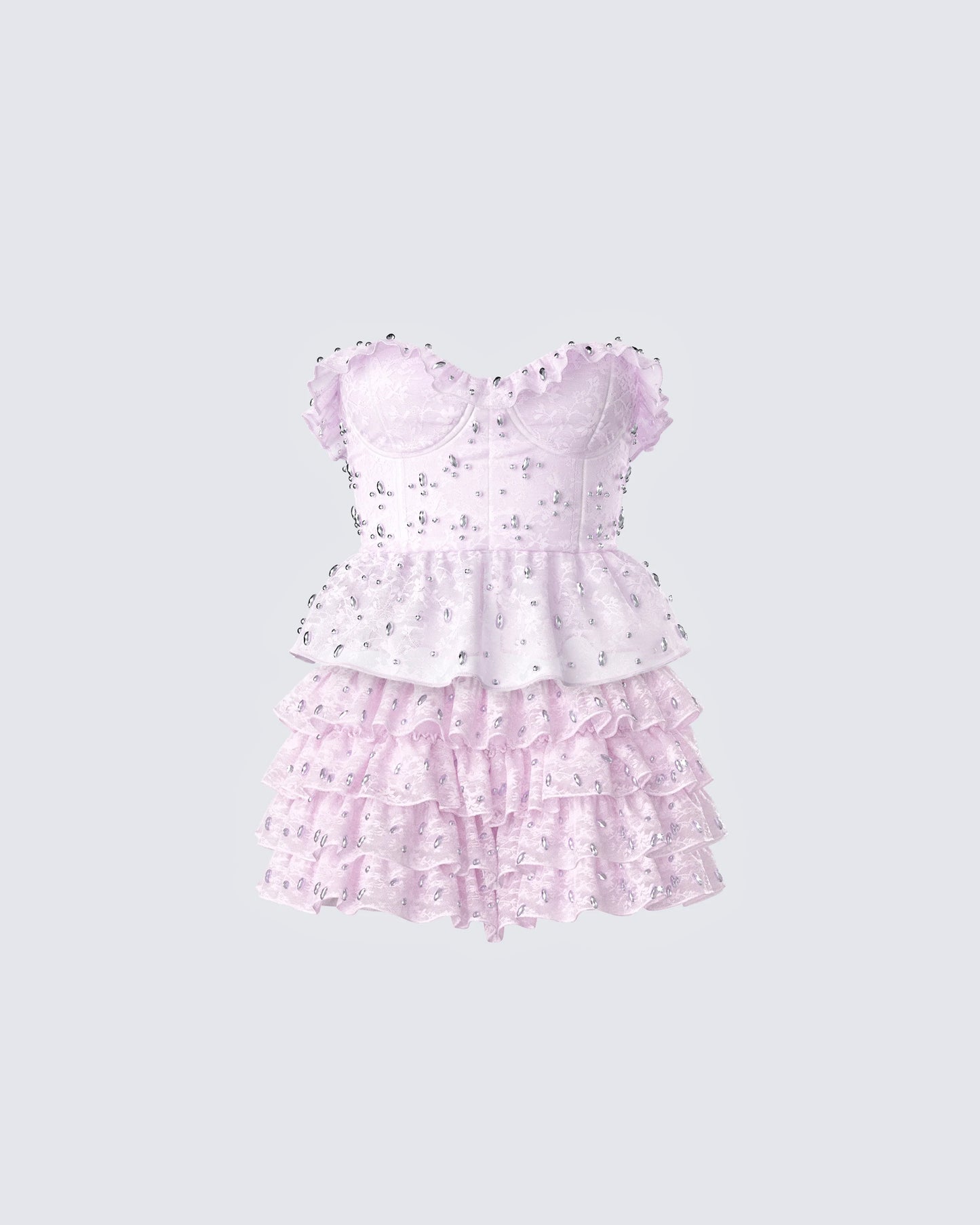 Keilani Pink Ruffle Set product front