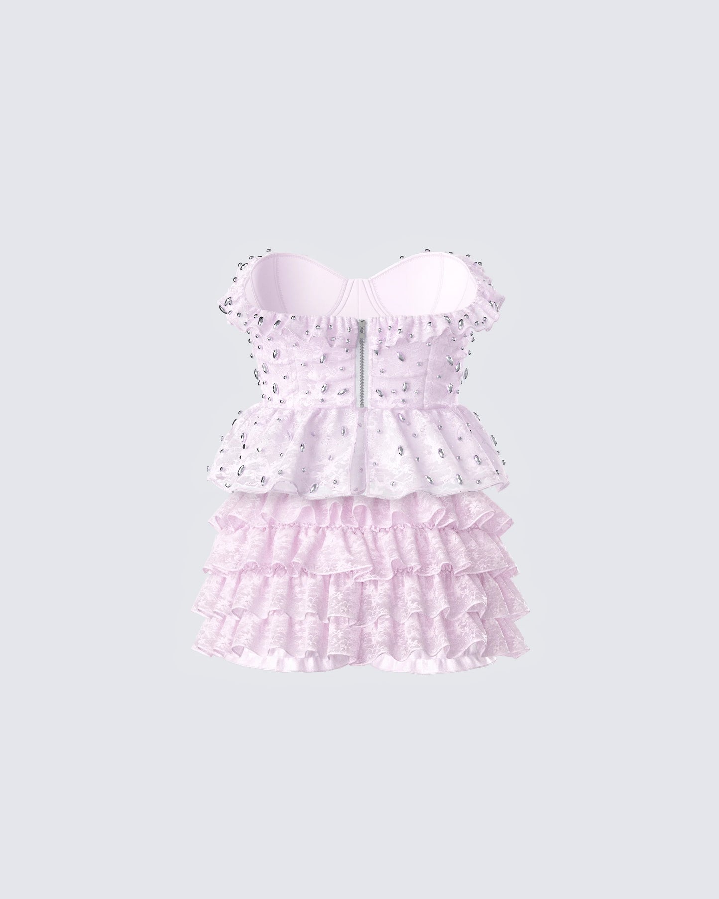 Keilani Pink Ruffle Set