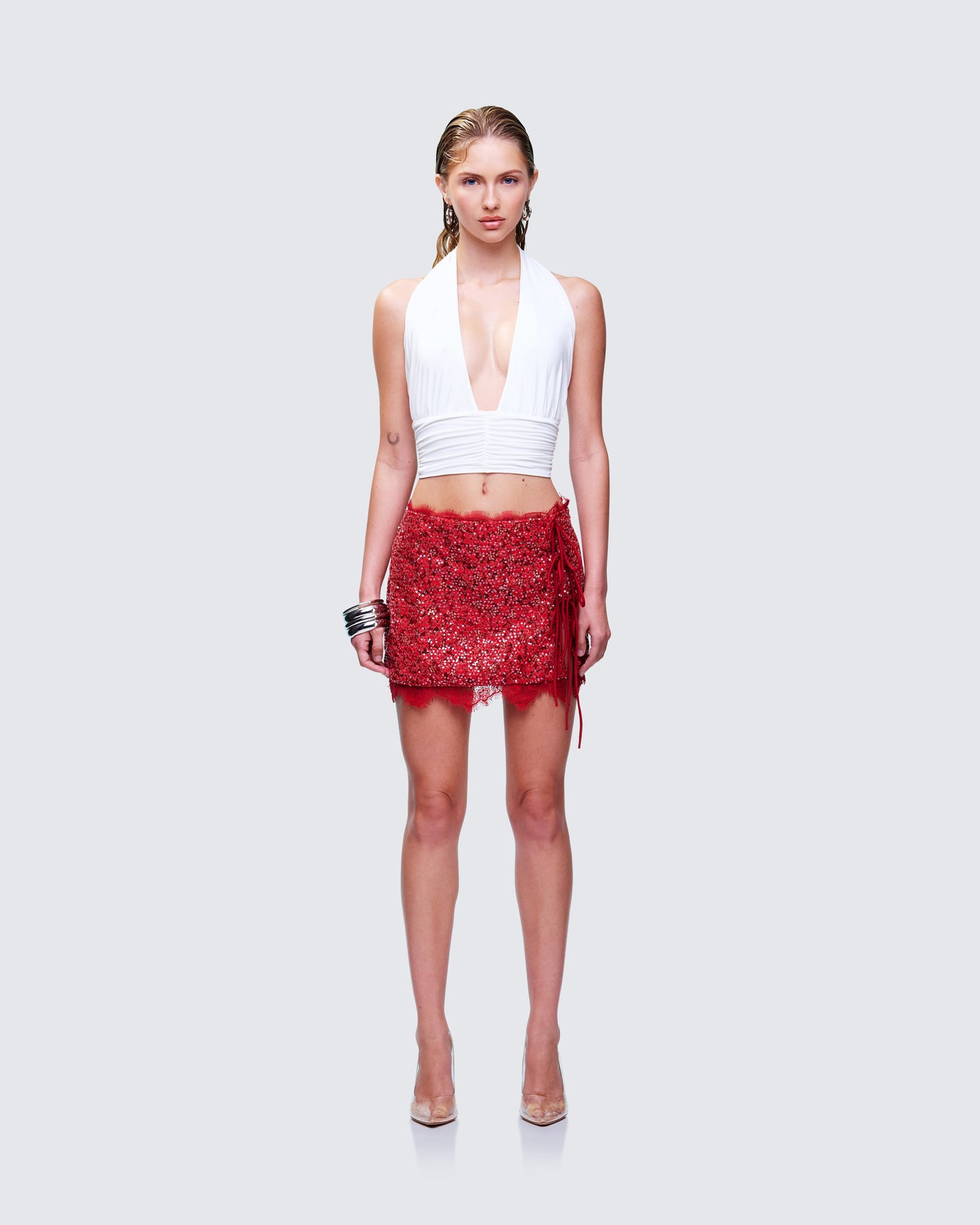 Lucille Halter Set model front