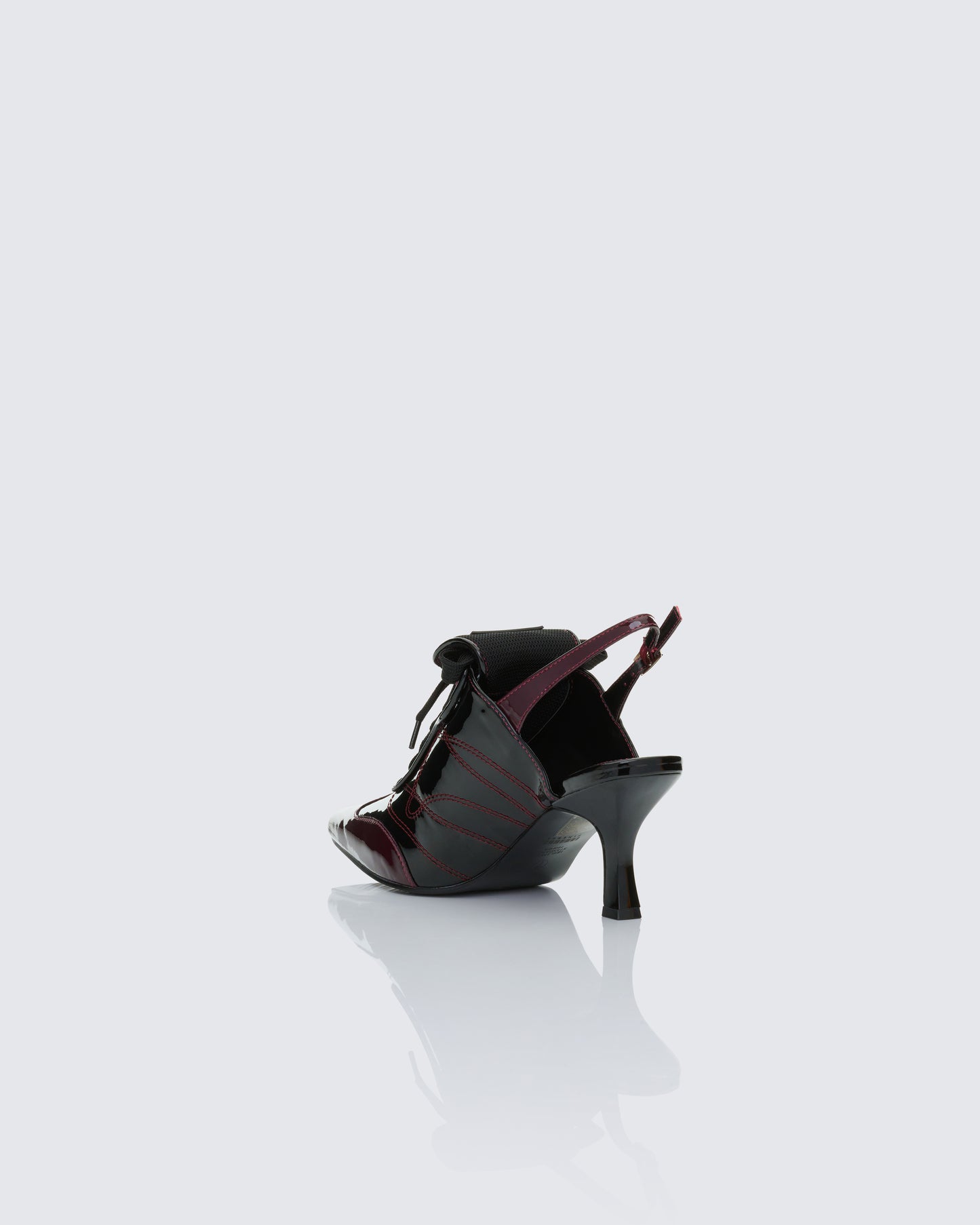 Women's black mules styled on model – FINESSE