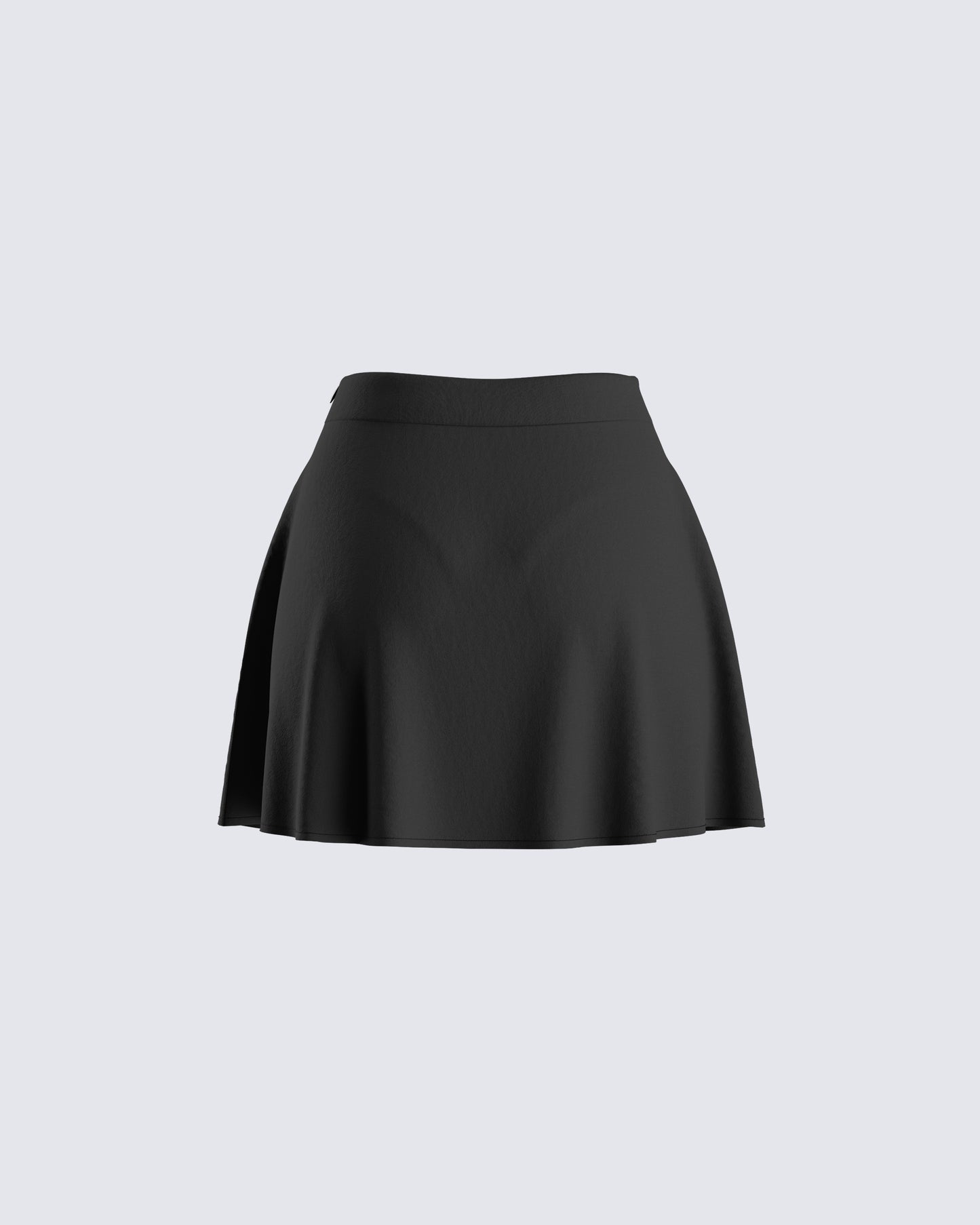 Meera Black High Waisted Skirt