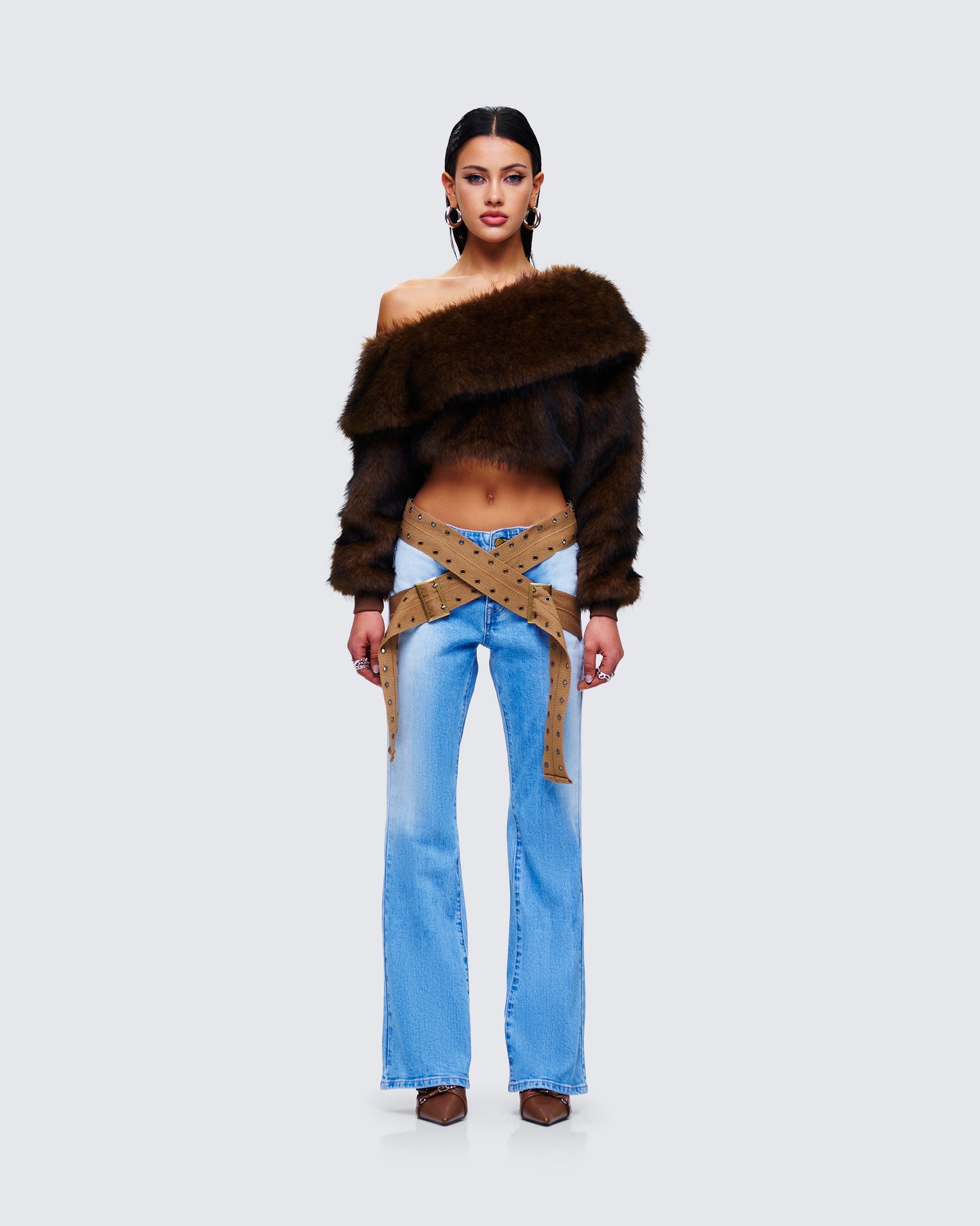 Nadi Belted Set model front