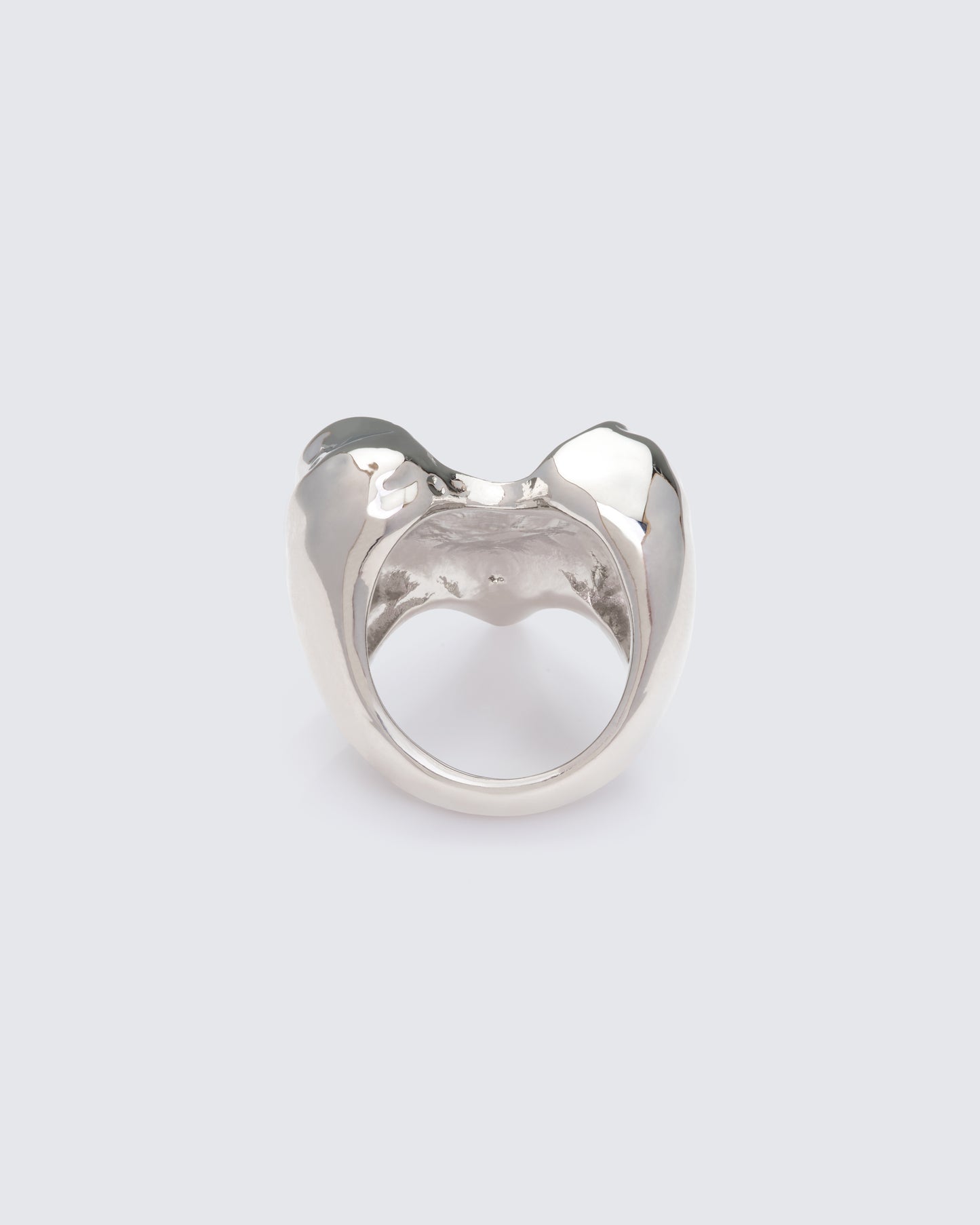 Nerina Silver Drop Heart Ring