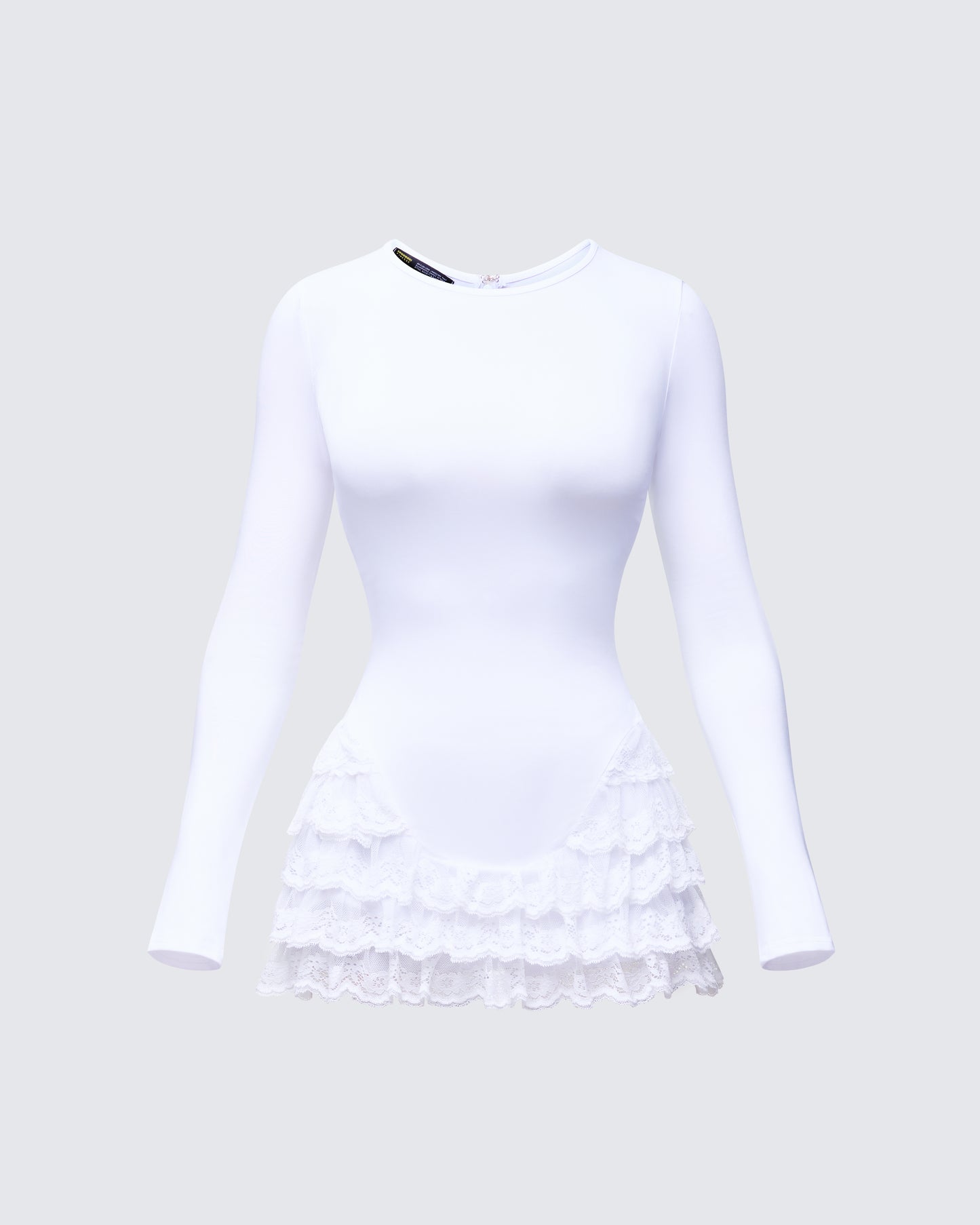 Women's white mini dress – FINESSE