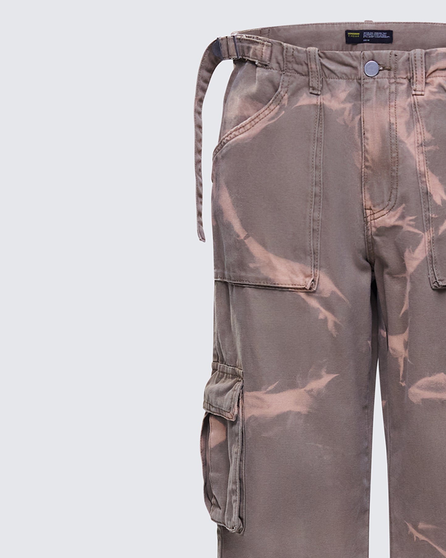 Oihana Brown Twill Cargo Pant