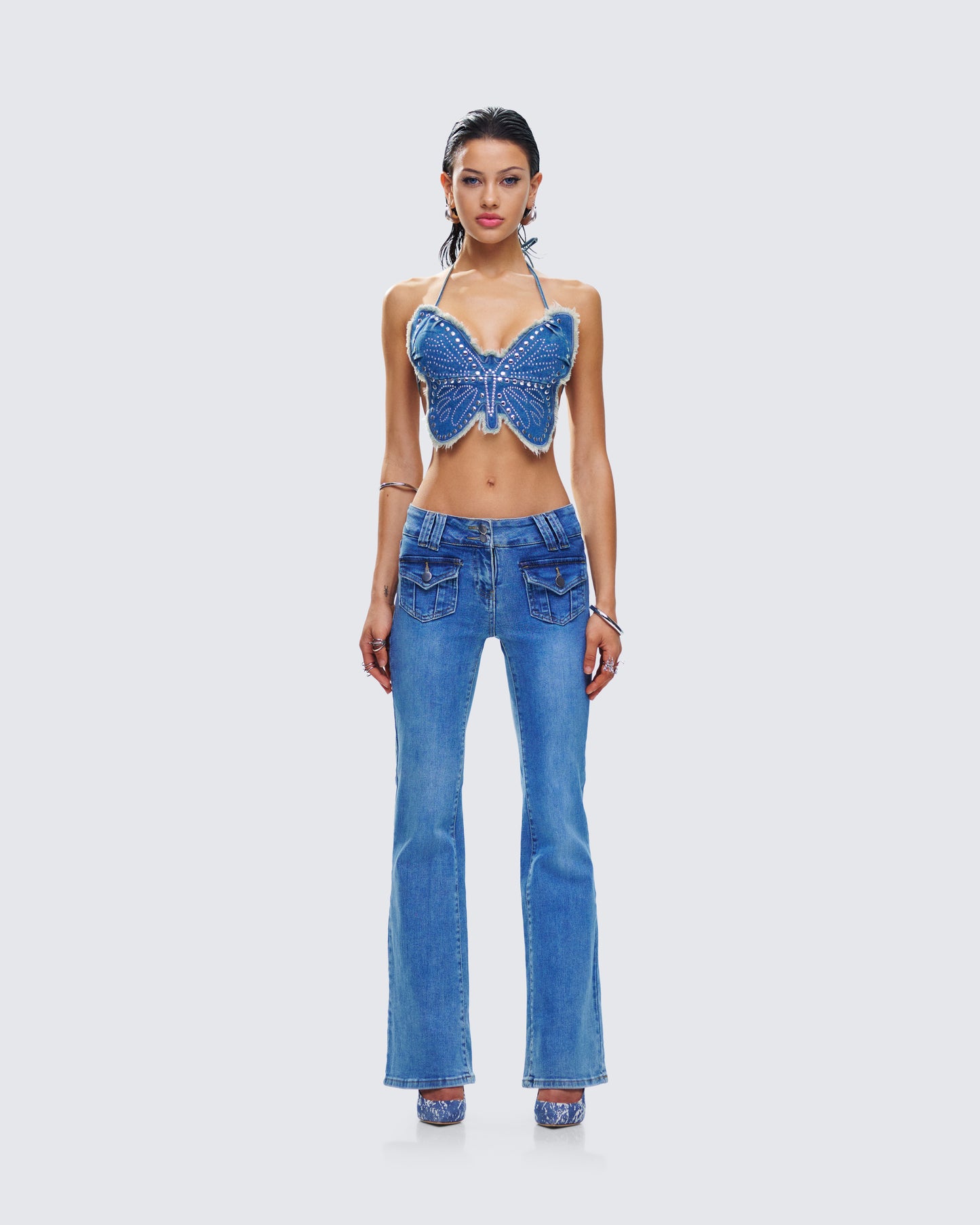 Olivette Y2K Set model front