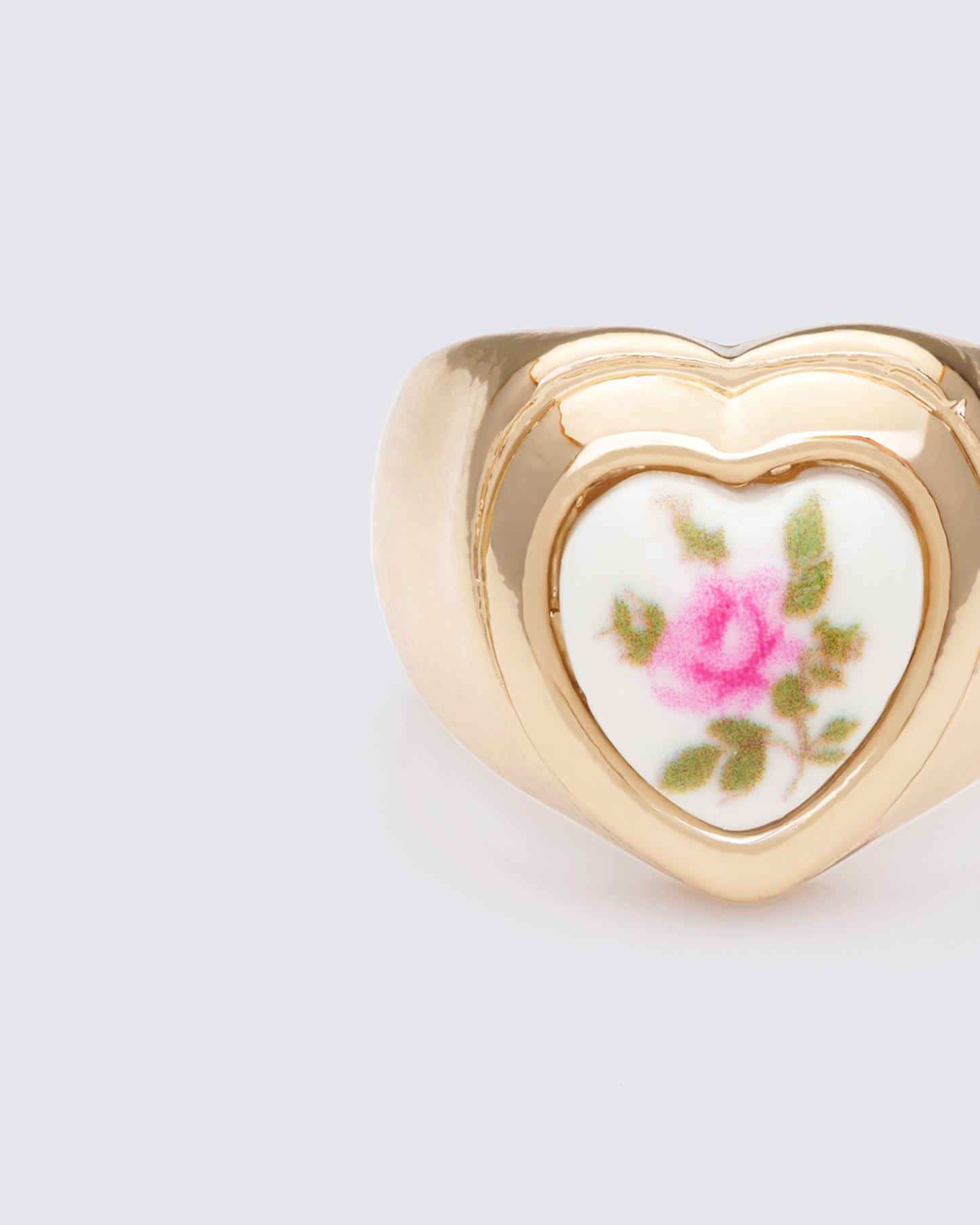 Orlith Gold Porcelain Ring