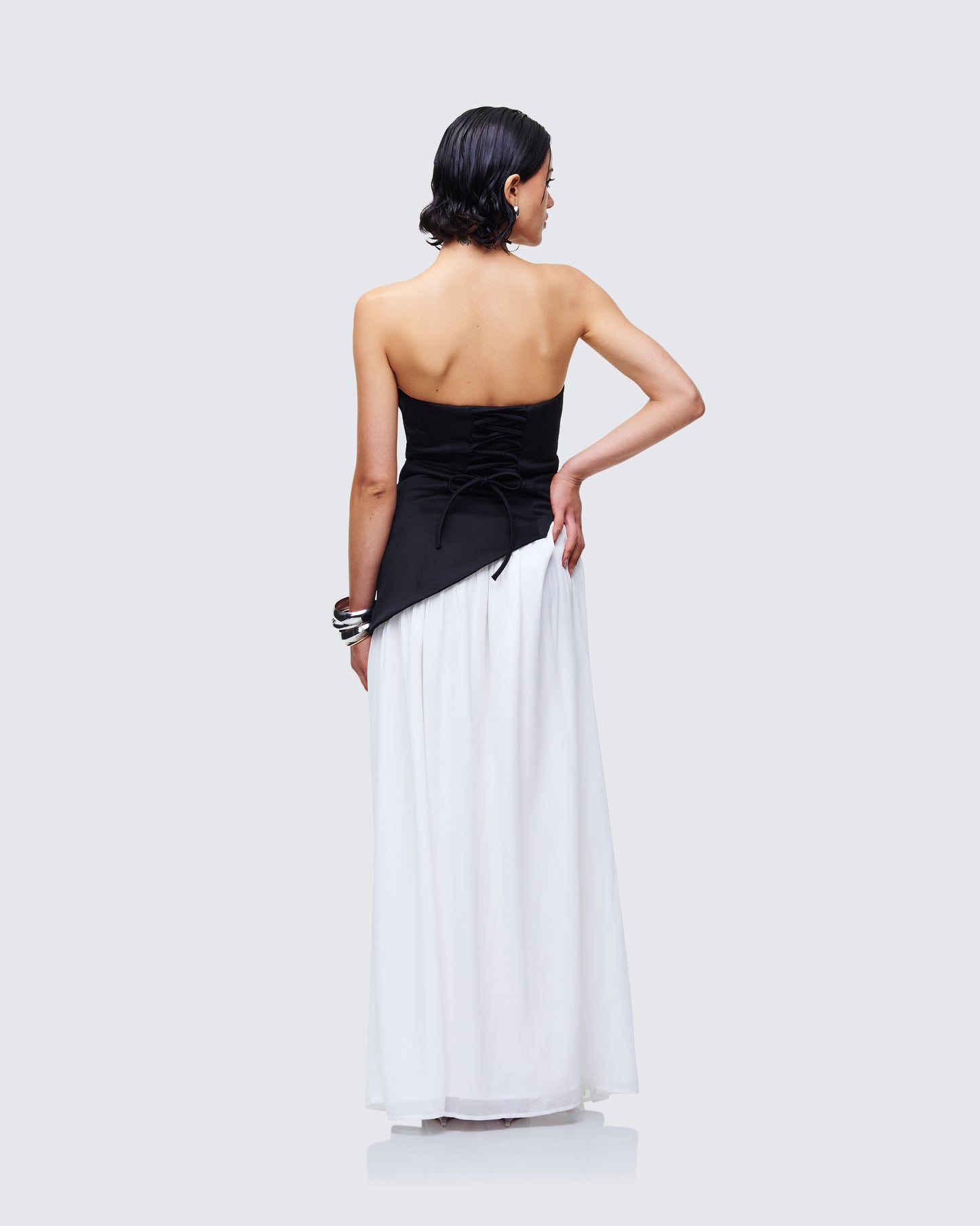 Women's cotton matching set alternate angle – FINESSE