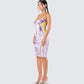 Phoebe Body Print Mini Dress