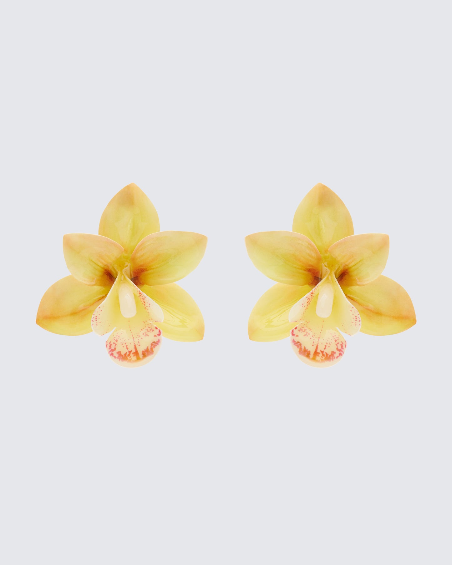 Sabine Ecru True Orchid Earrings