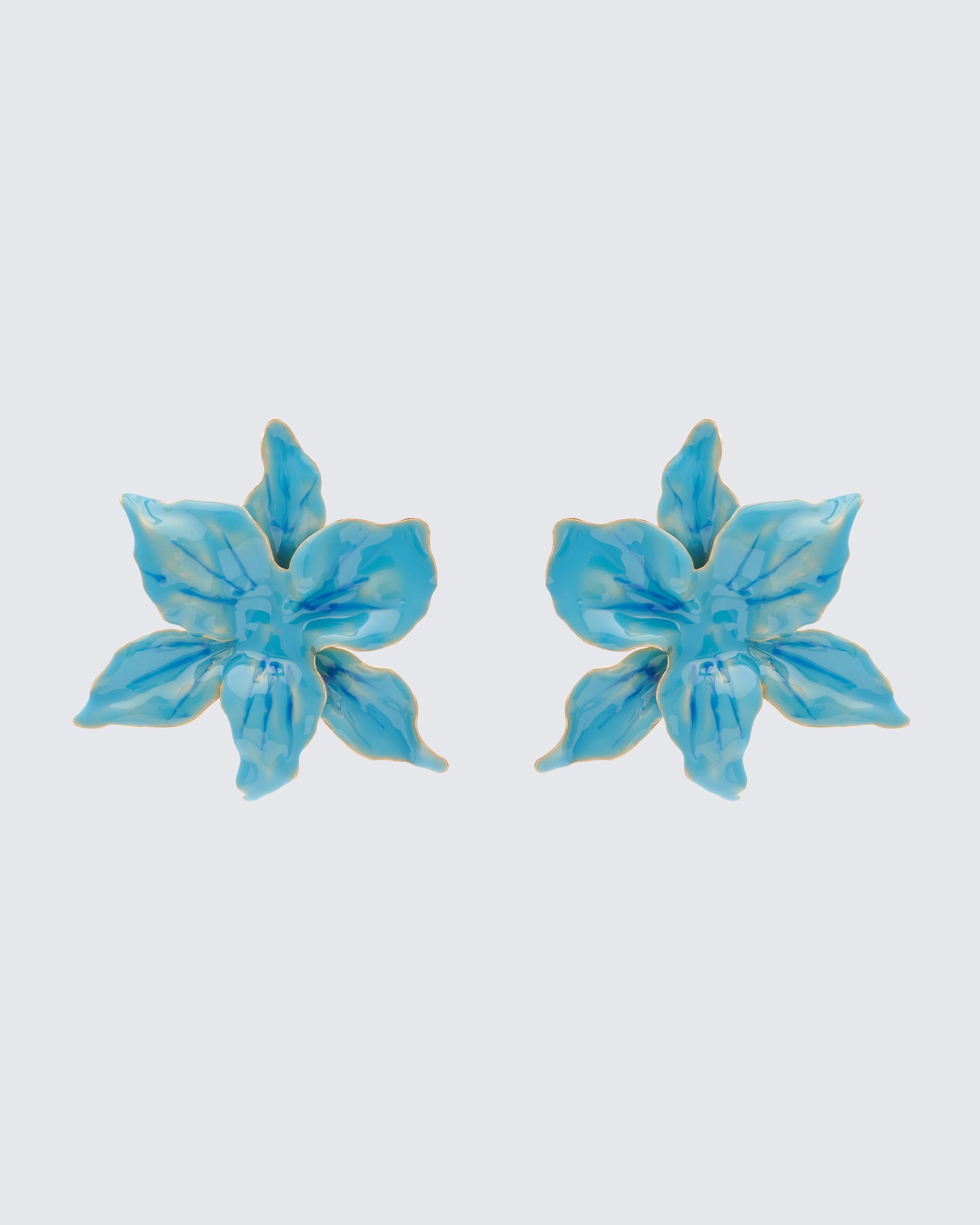 Sabira Blue Orchid Earrings product front