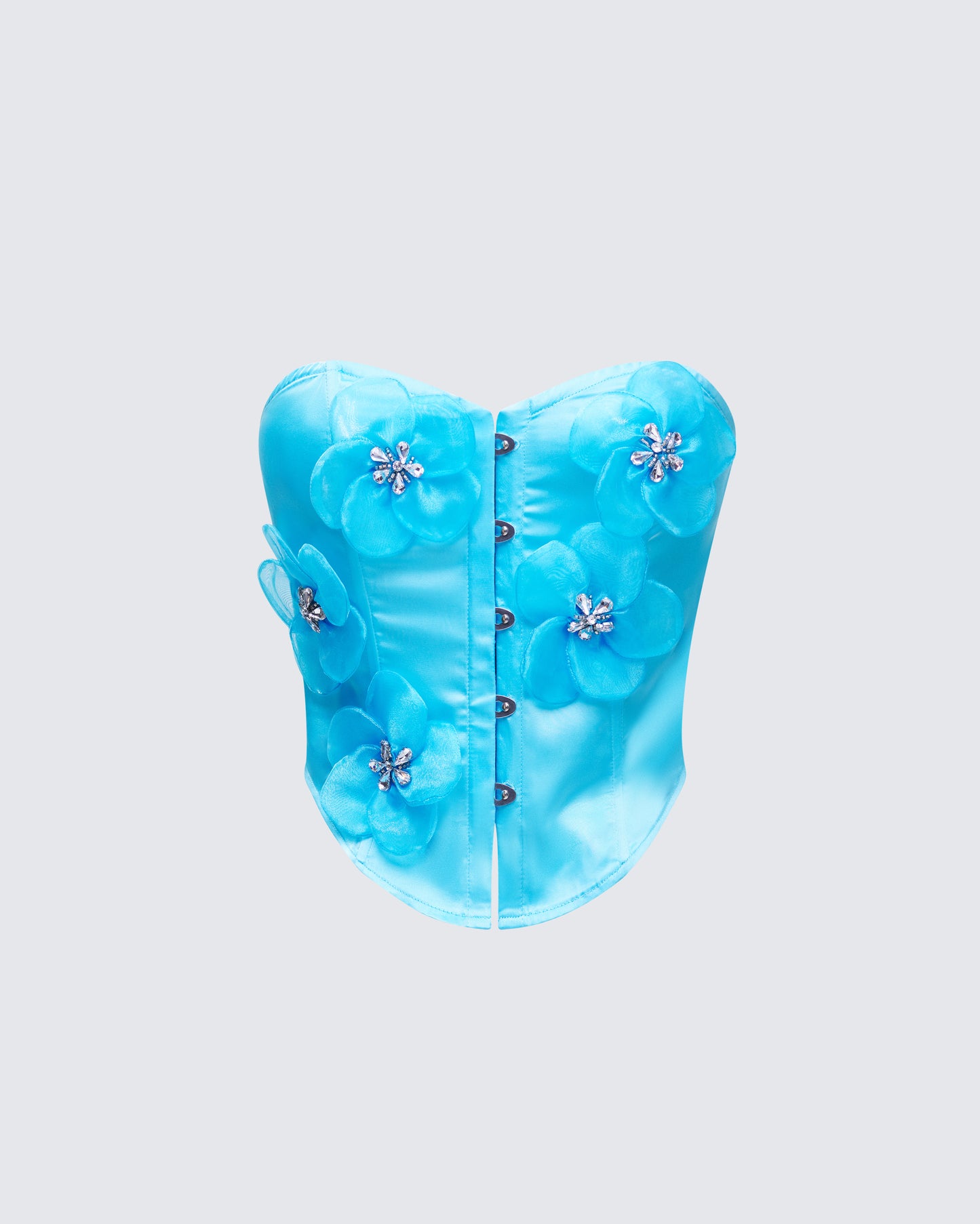 Saranna Blue Flower Corset product front