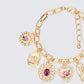 Gold bracelet front view – FINESSE