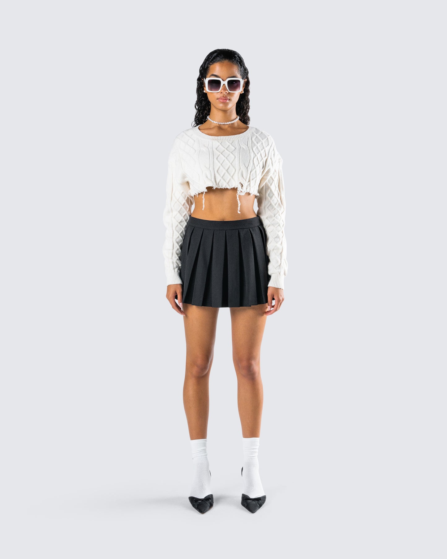 Supriya Preppy Set model front
