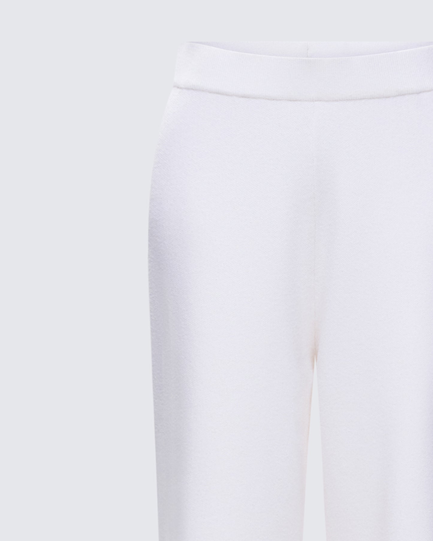Sylvana Cream Knit Oversized Pants