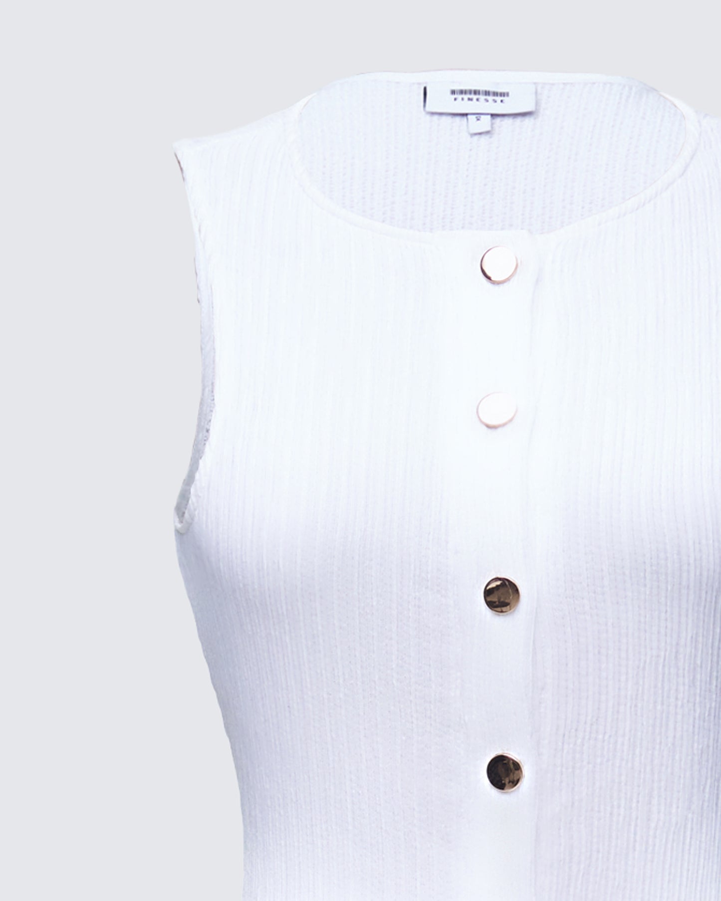 Women's ivory matching set styled on model – FINESSE