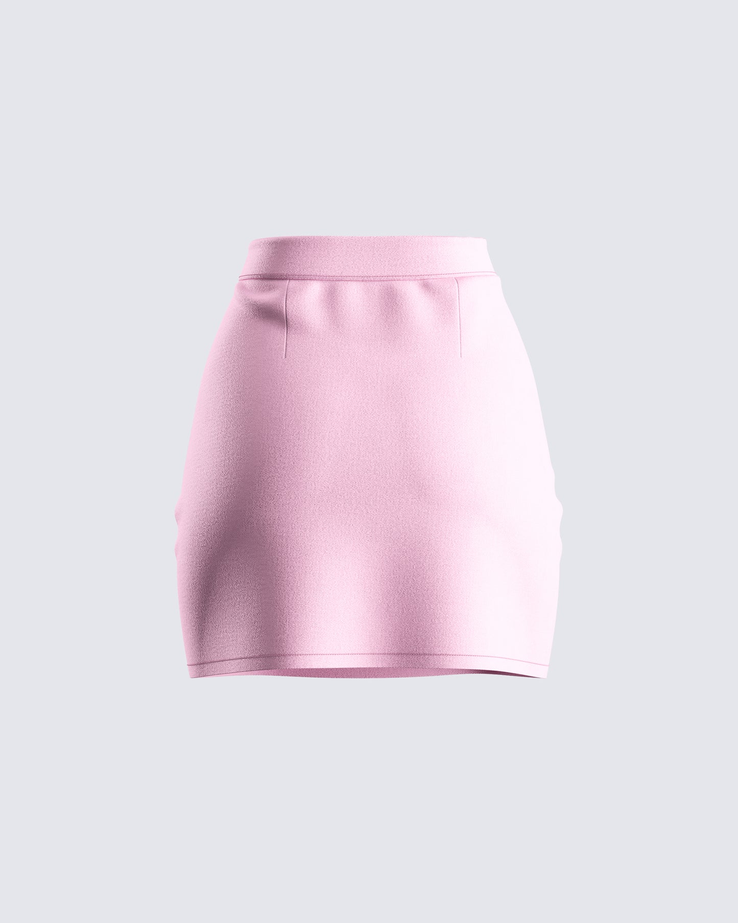 Teresa Pink High Waist Mini Skirt
