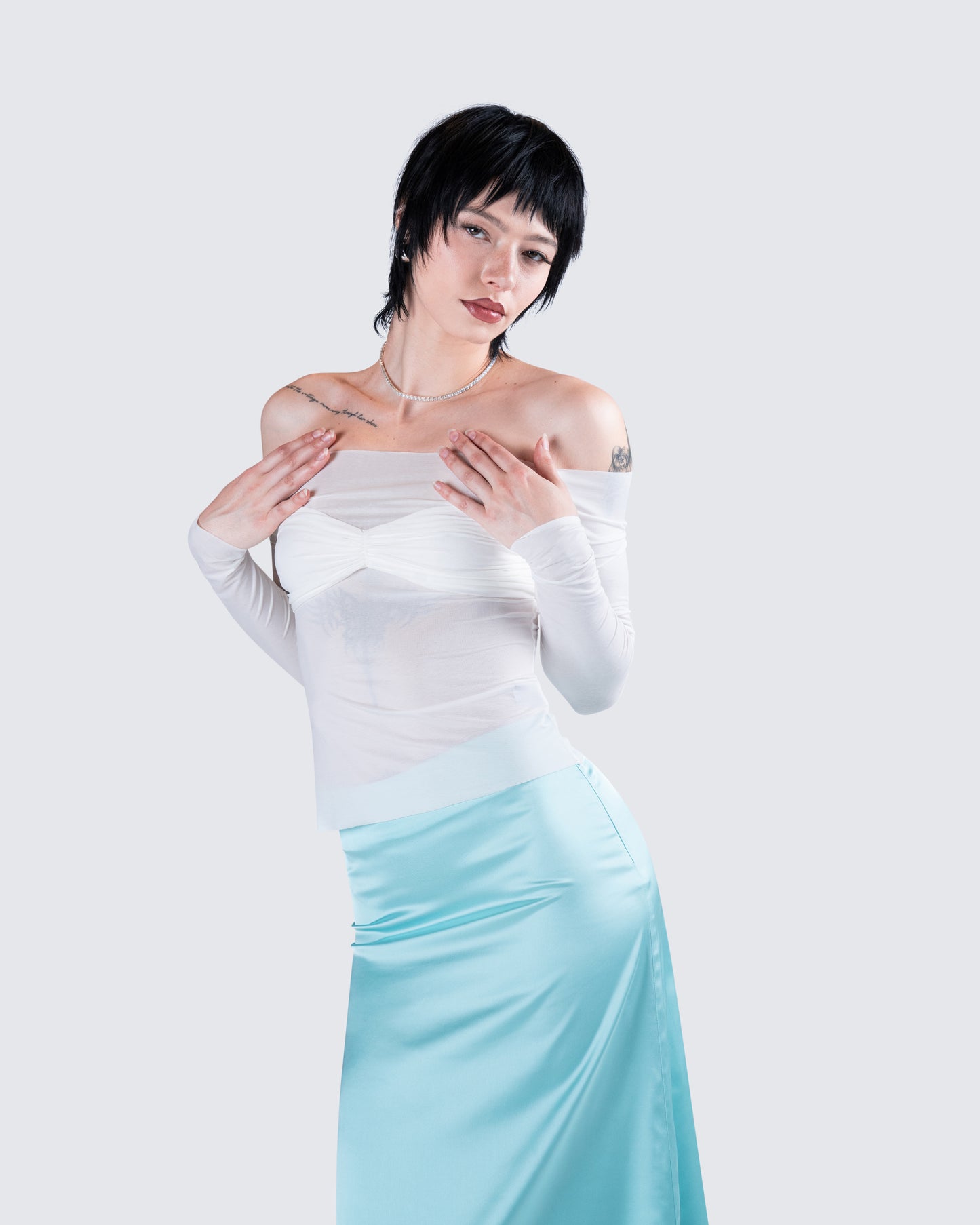 Theo Satin Set