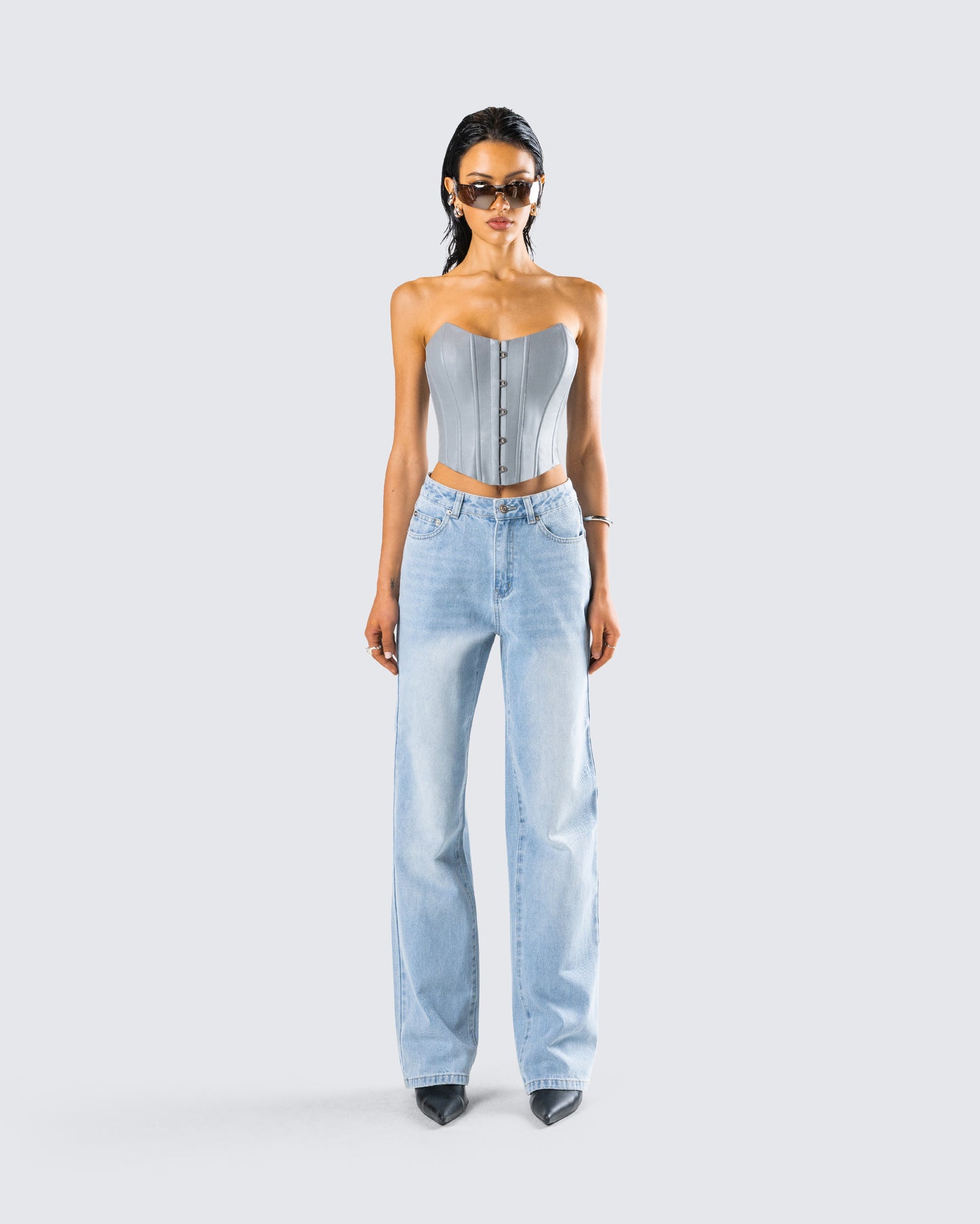 Tui Denim Set model front