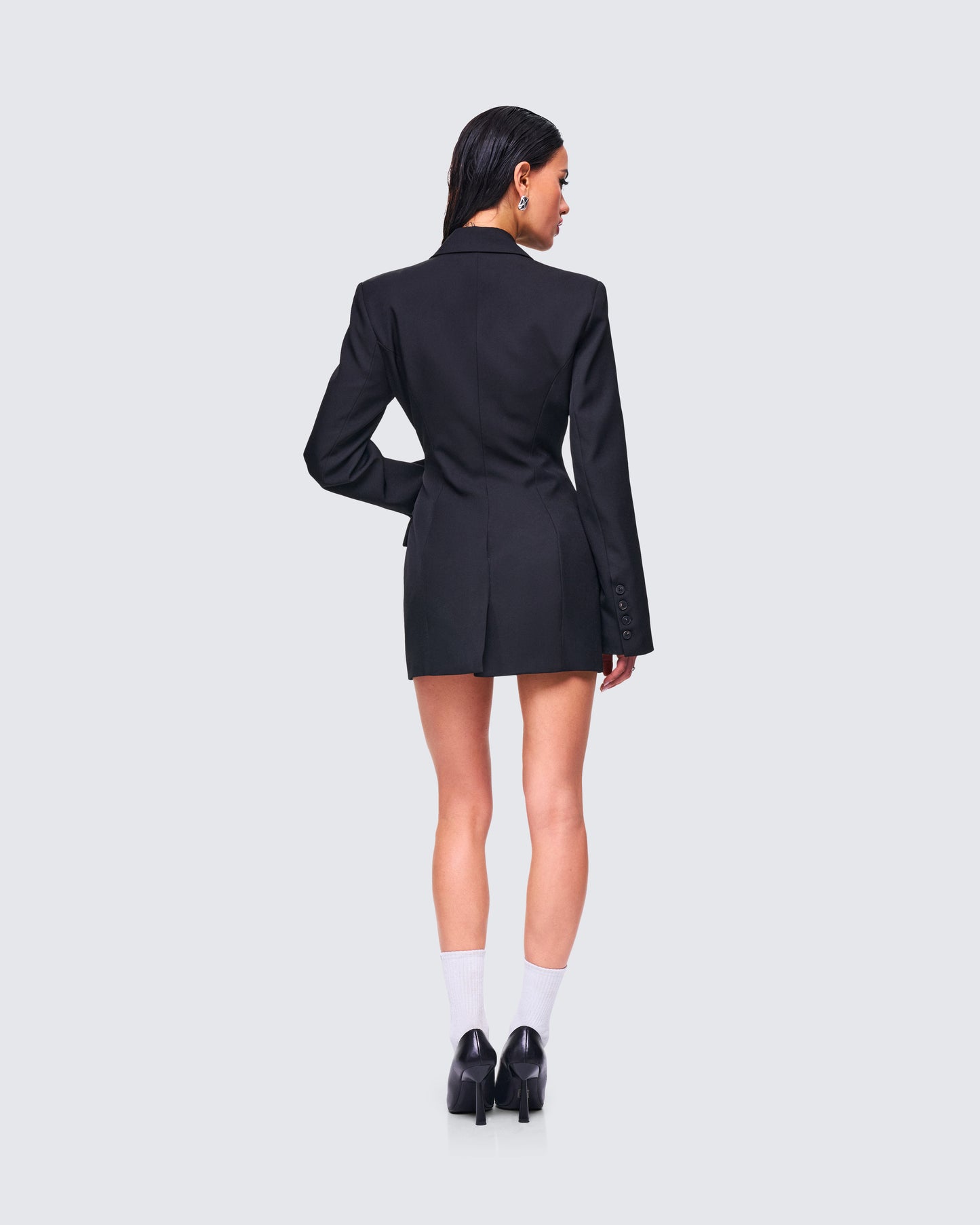 Zila Black Suiting Hourglass Blazer