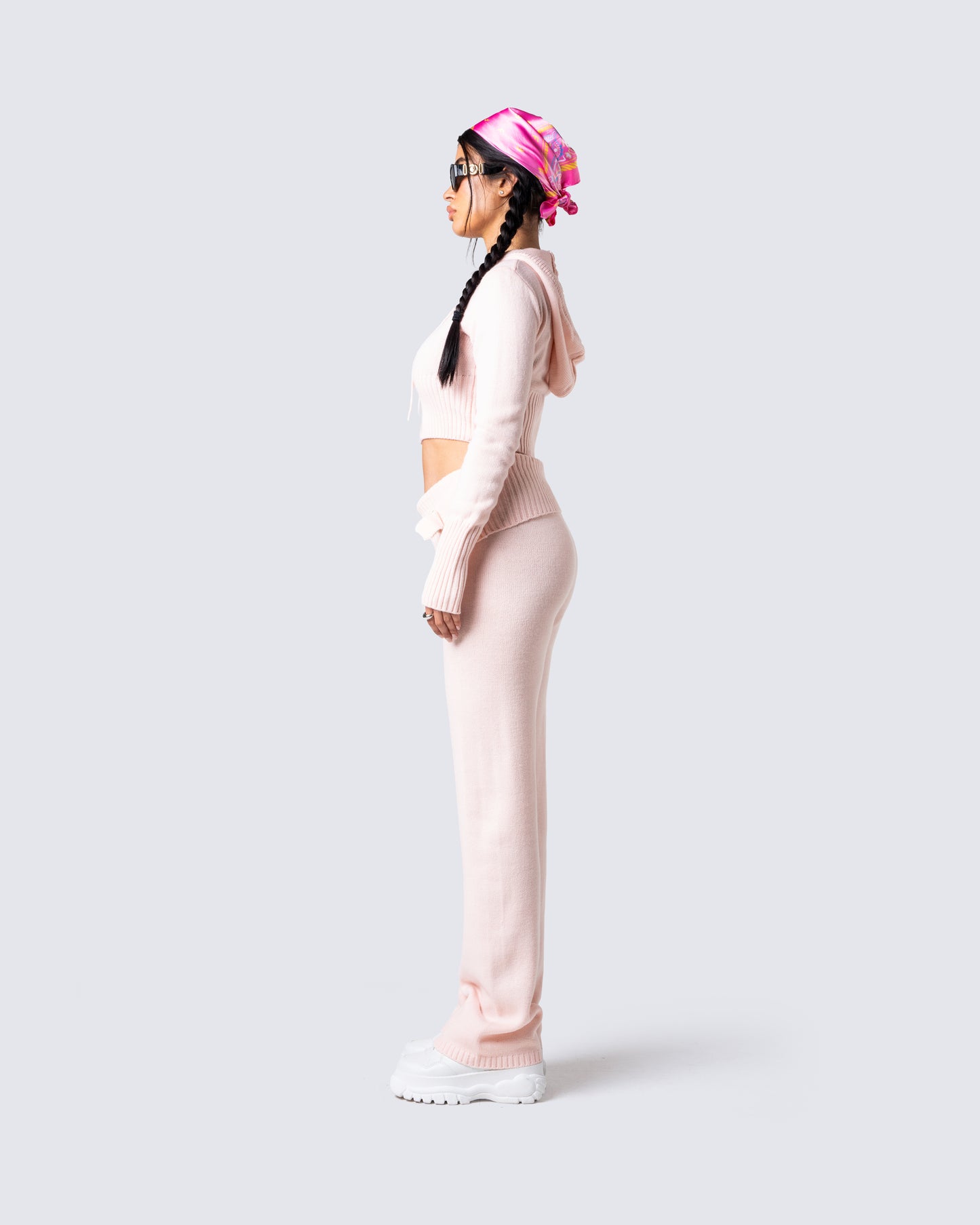 Alyssa Pink Knit Set