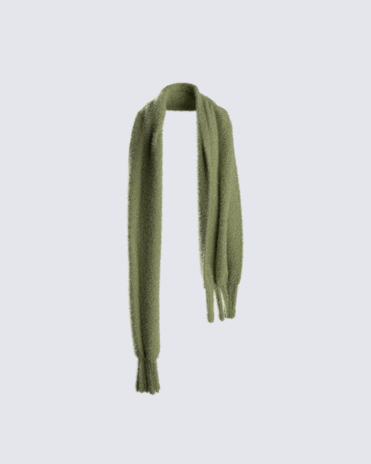 Carissa Olive Oversized Scarf 3d product front