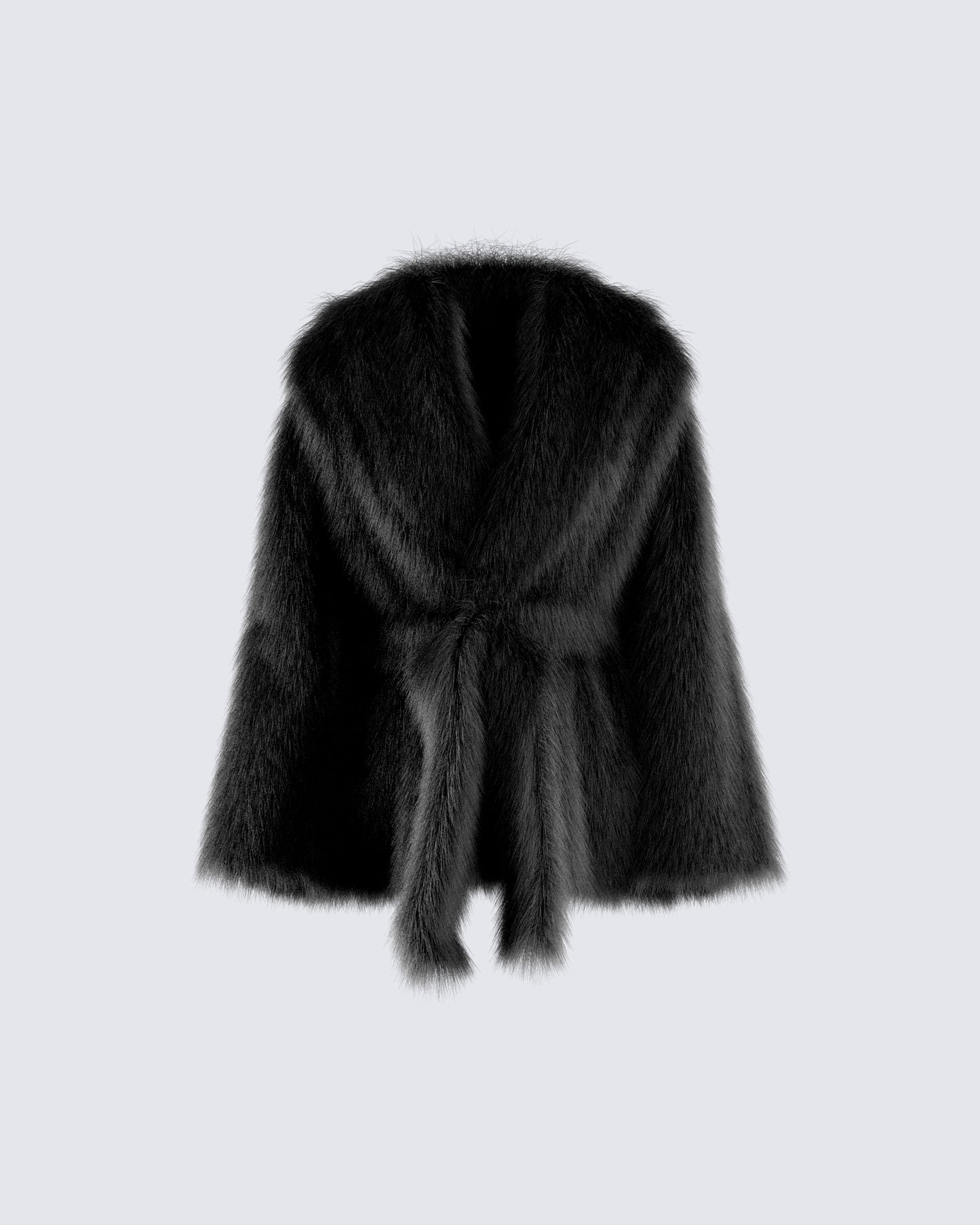 Victoria Black Fur Coat product front