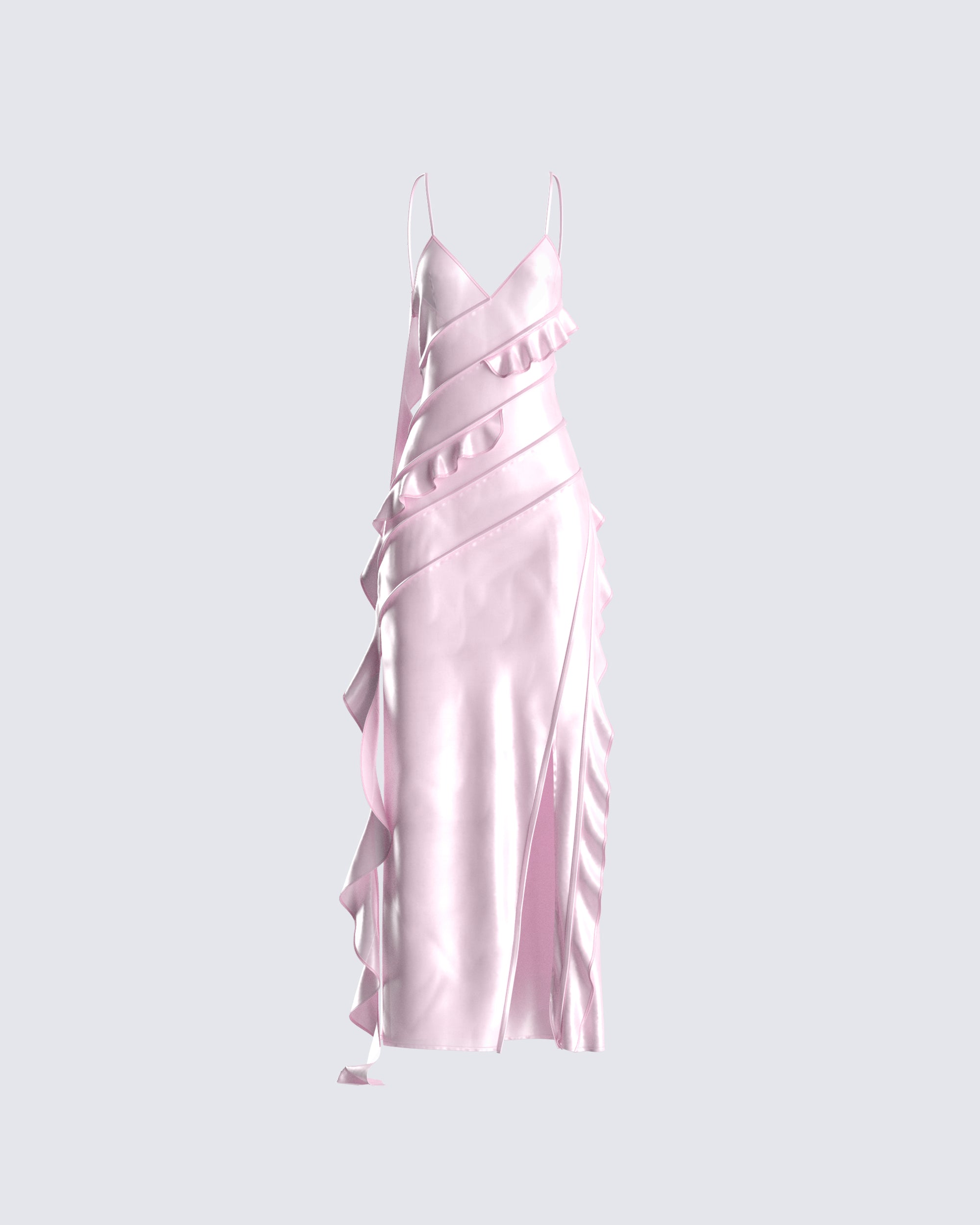 Latifana Pink maxi dress – Godshandfashion