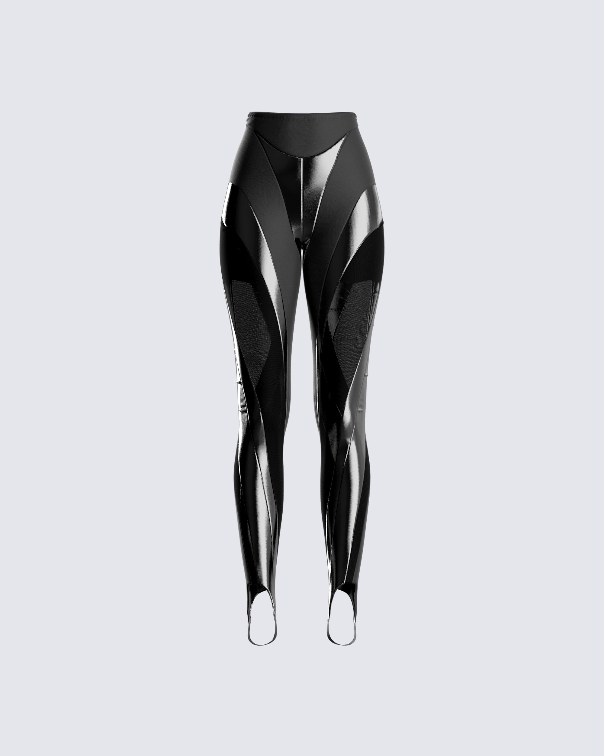 Black Carbon Fiber Leggings from All Good Laces