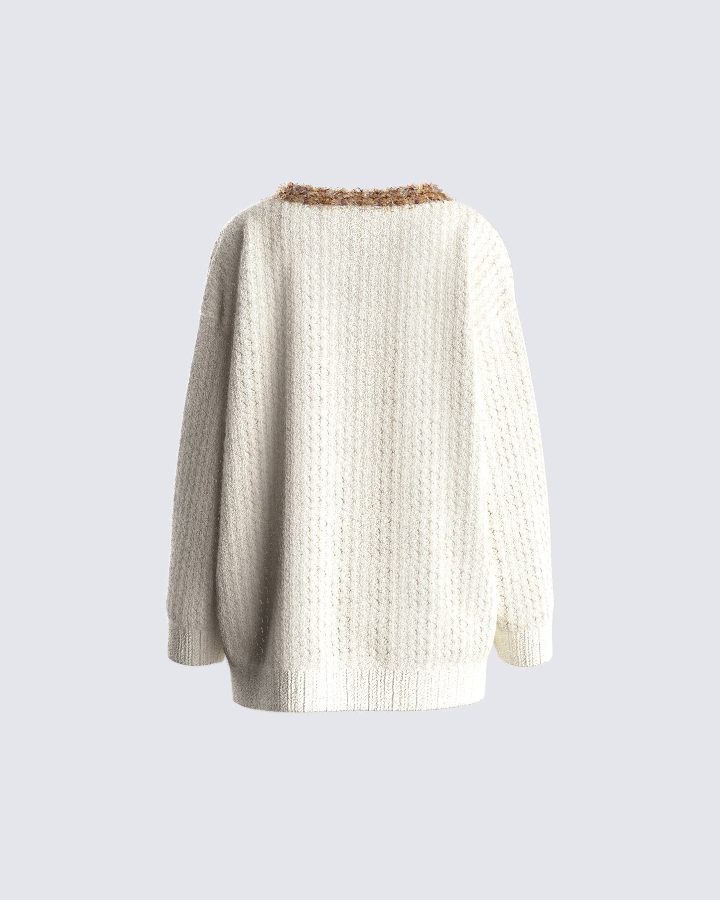 Alfie Beige Cardigan Top