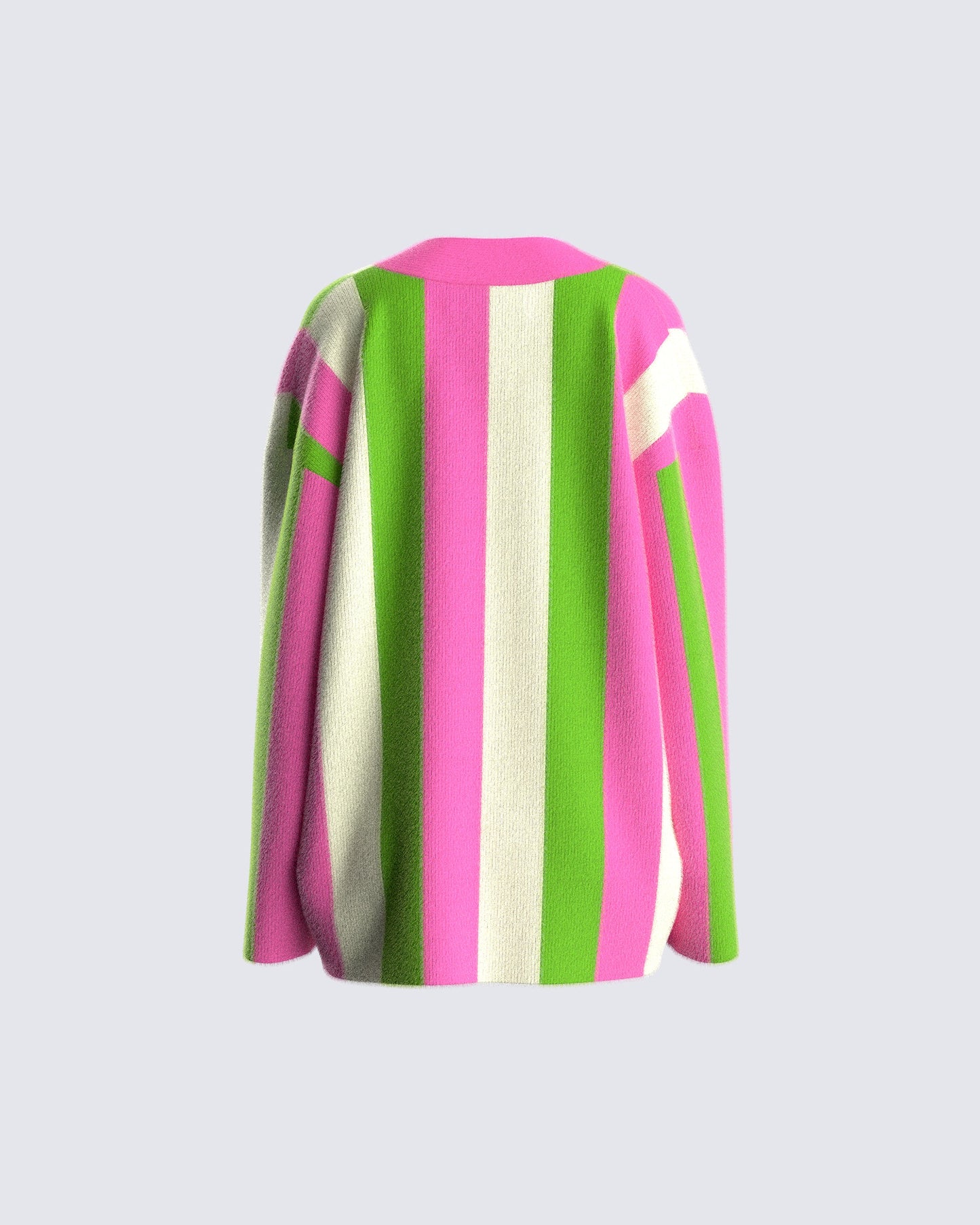 Abbie Multi Striped Cardigan