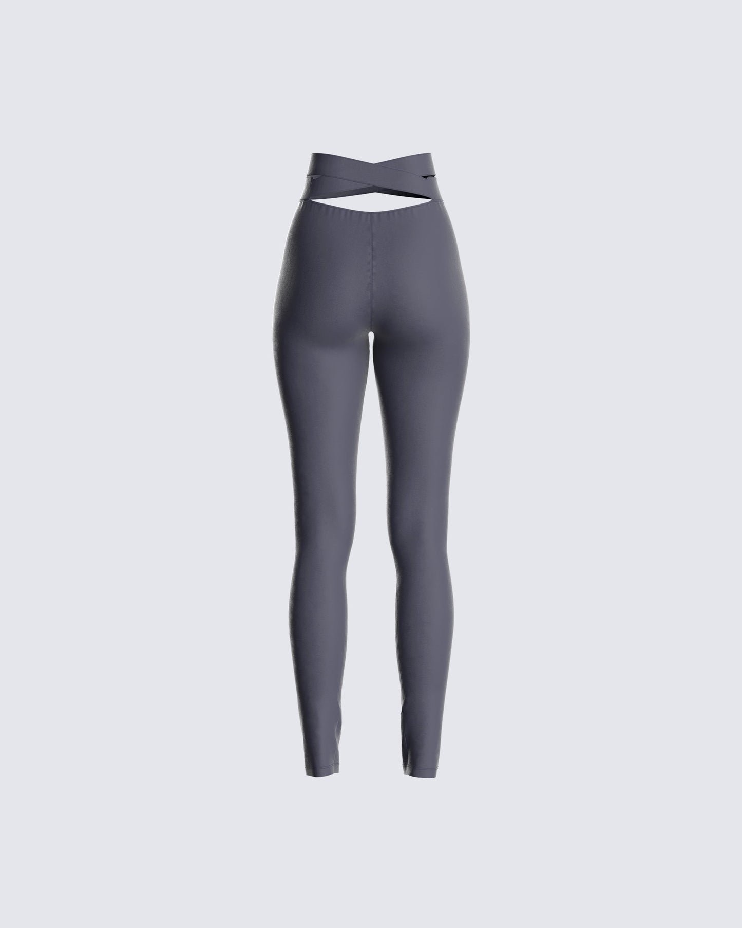 Jules Charcoal Criss Cross Legging