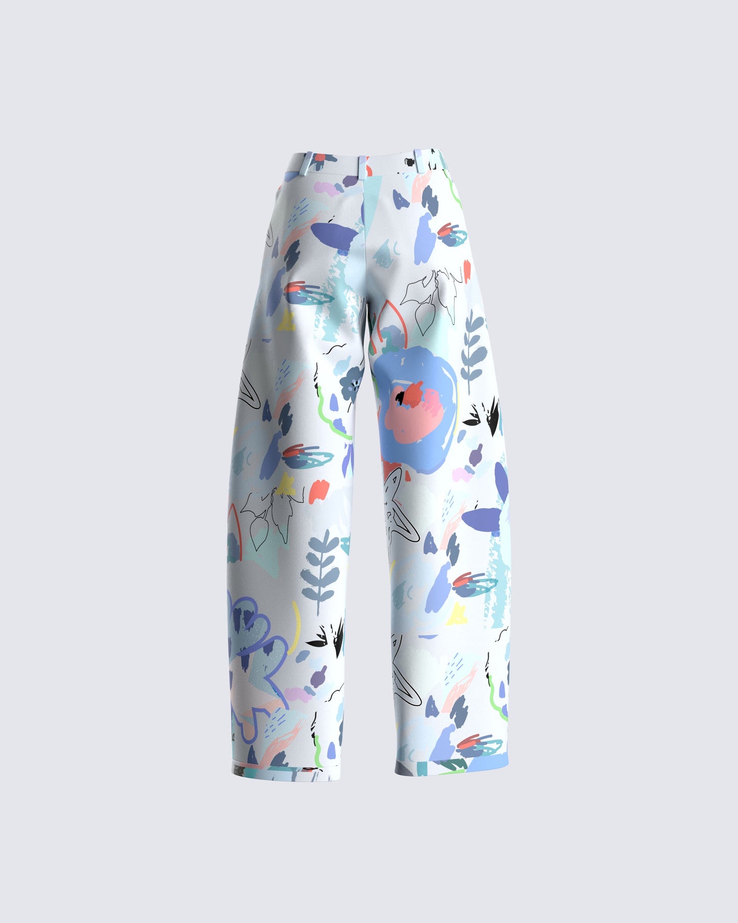 Dominic Doodle Print Pant