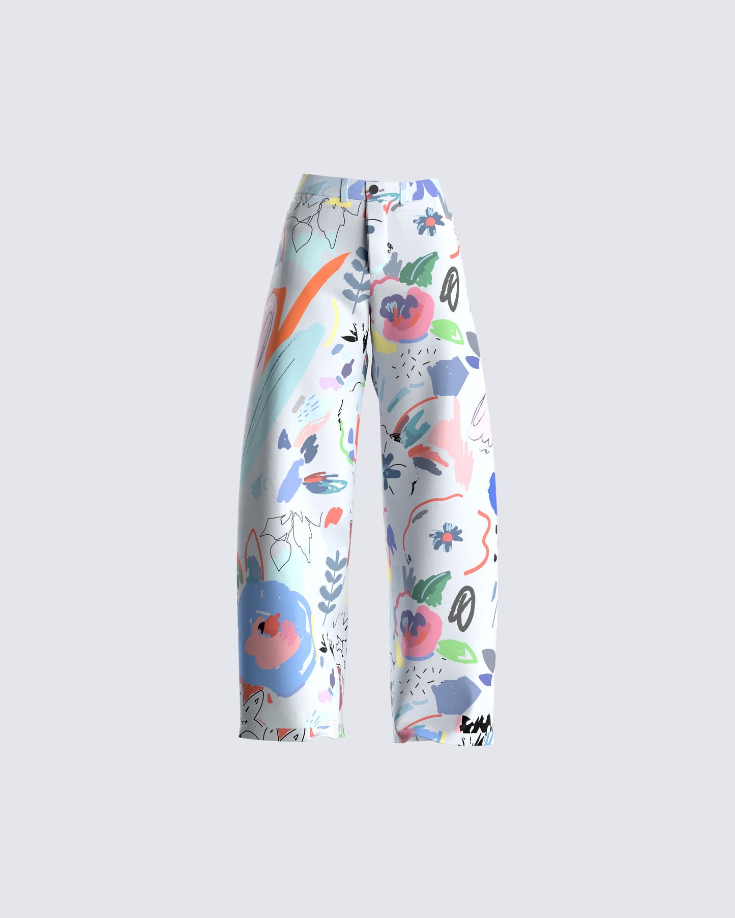 Dominic Doodle Print Pant product front