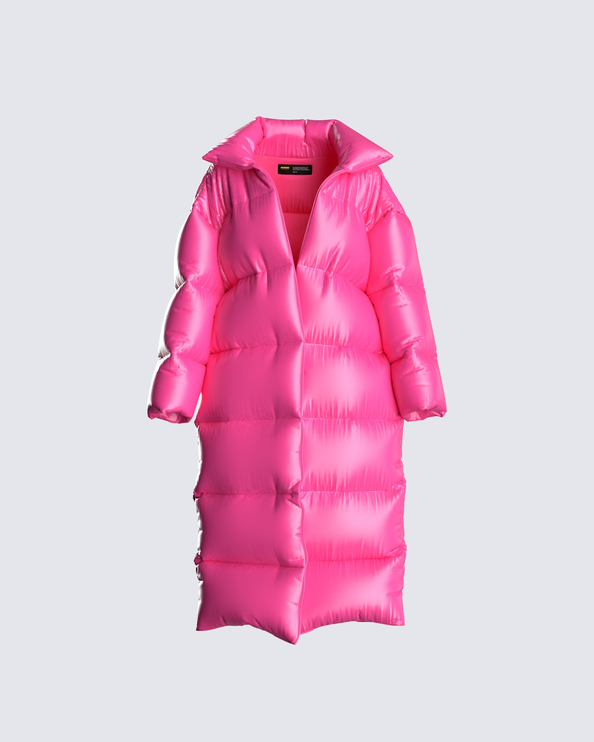 Jenny Shiny Oversized Puffer – FINESSE