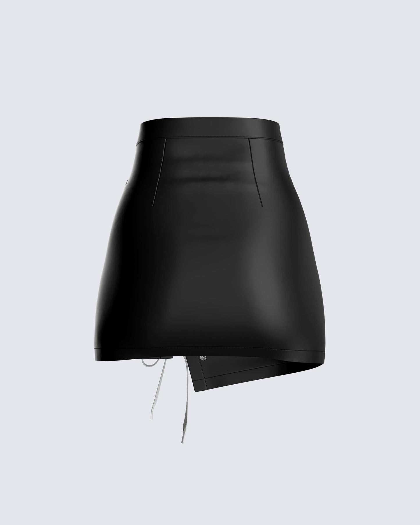 Charlie Vegan Leather Mini Skirt