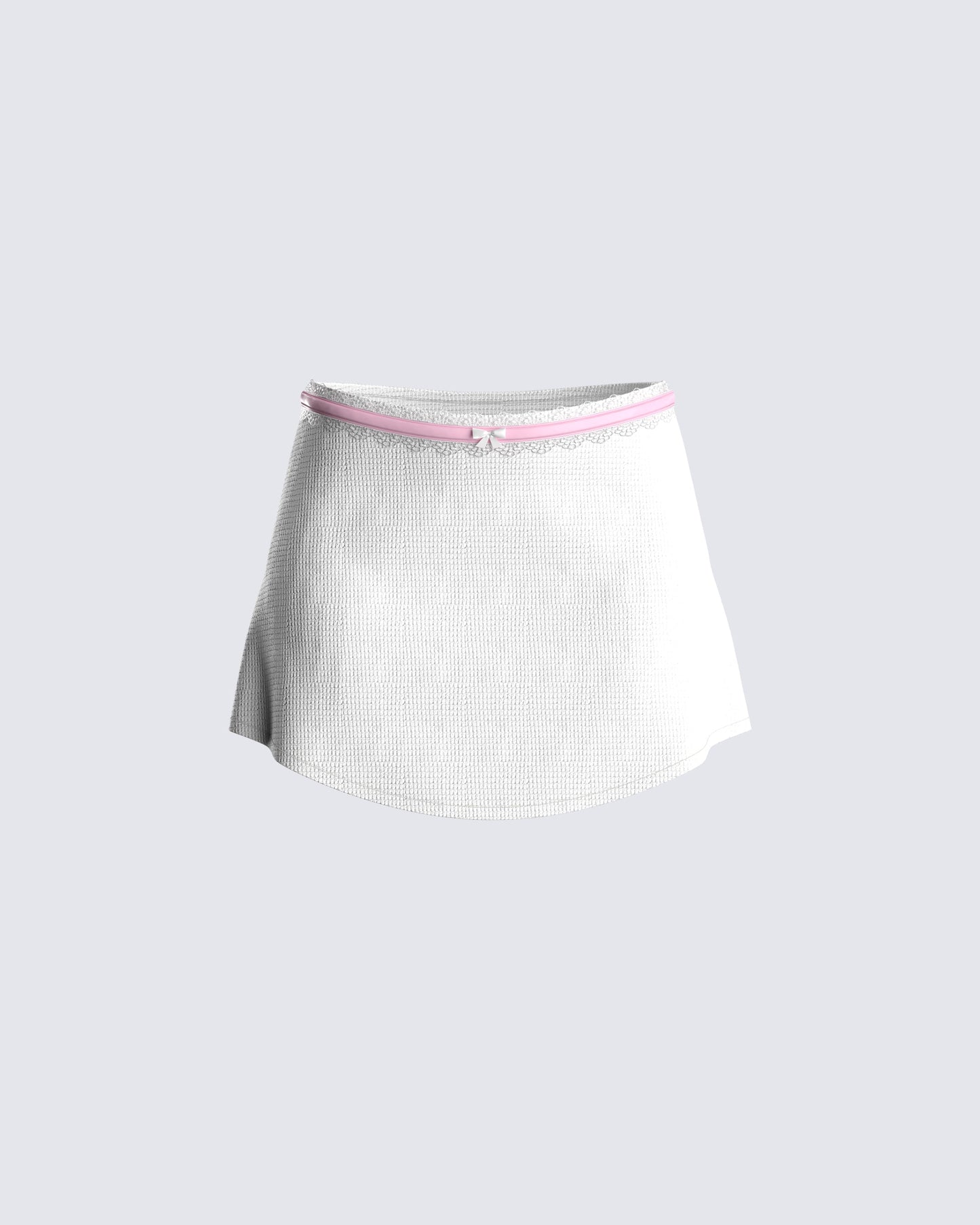 Cosette White Mini Skirt product front