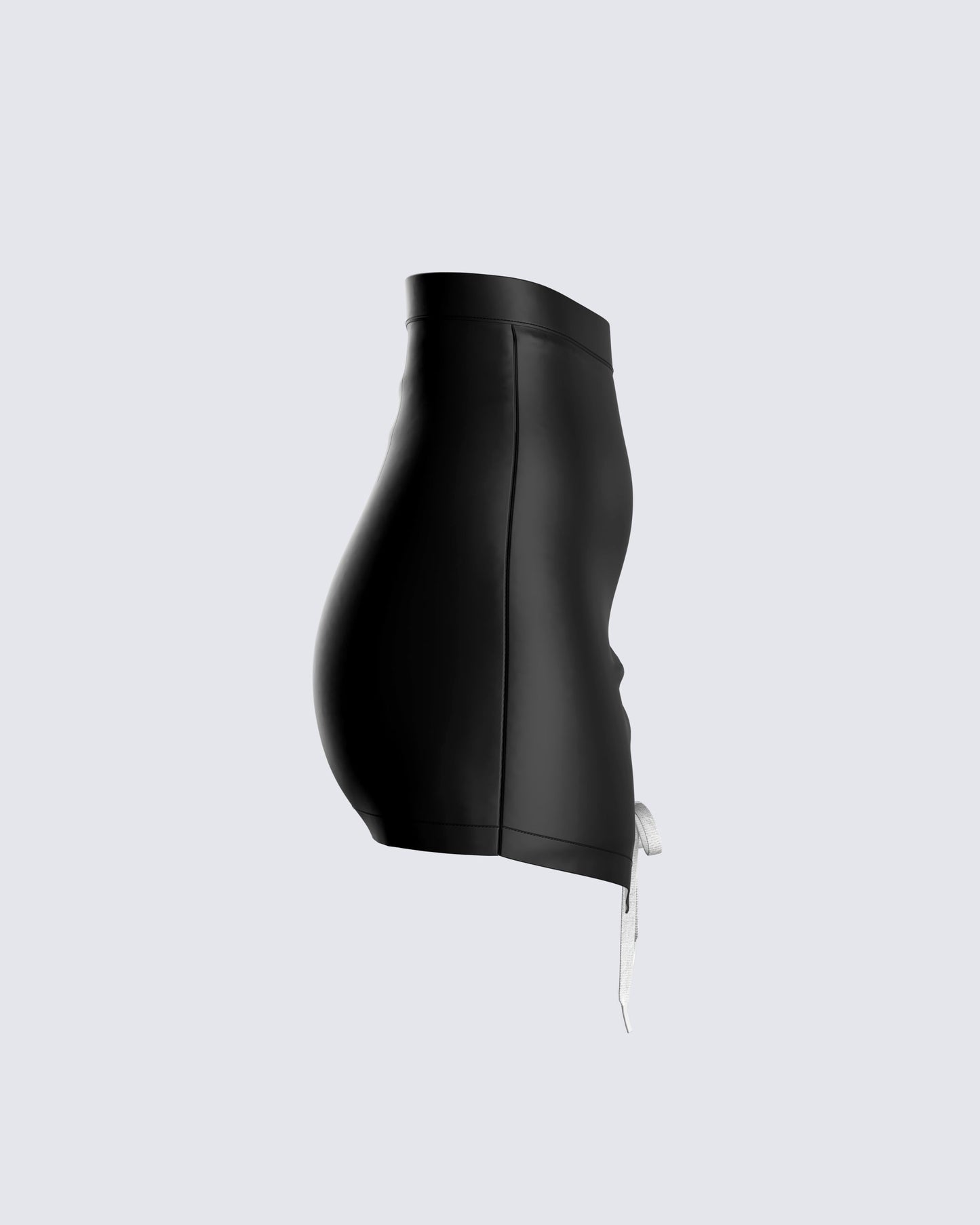 Charlie Vegan Leather Mini Skirt