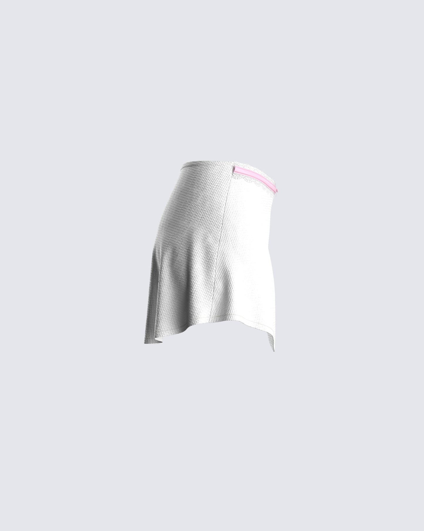 Cosette White Mini Skirt